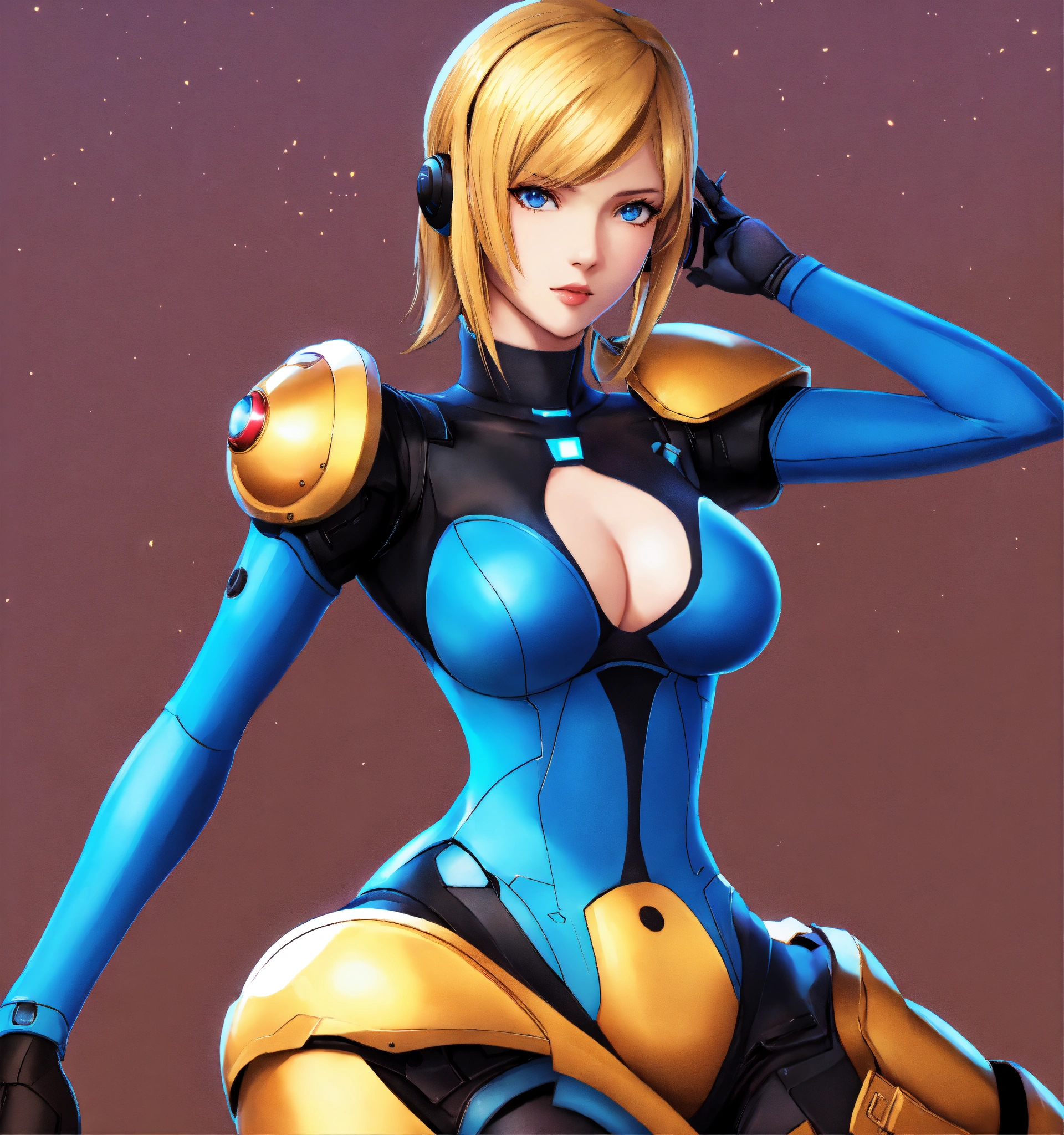 Lexica - Zero suit samus, female robot, maid outfit