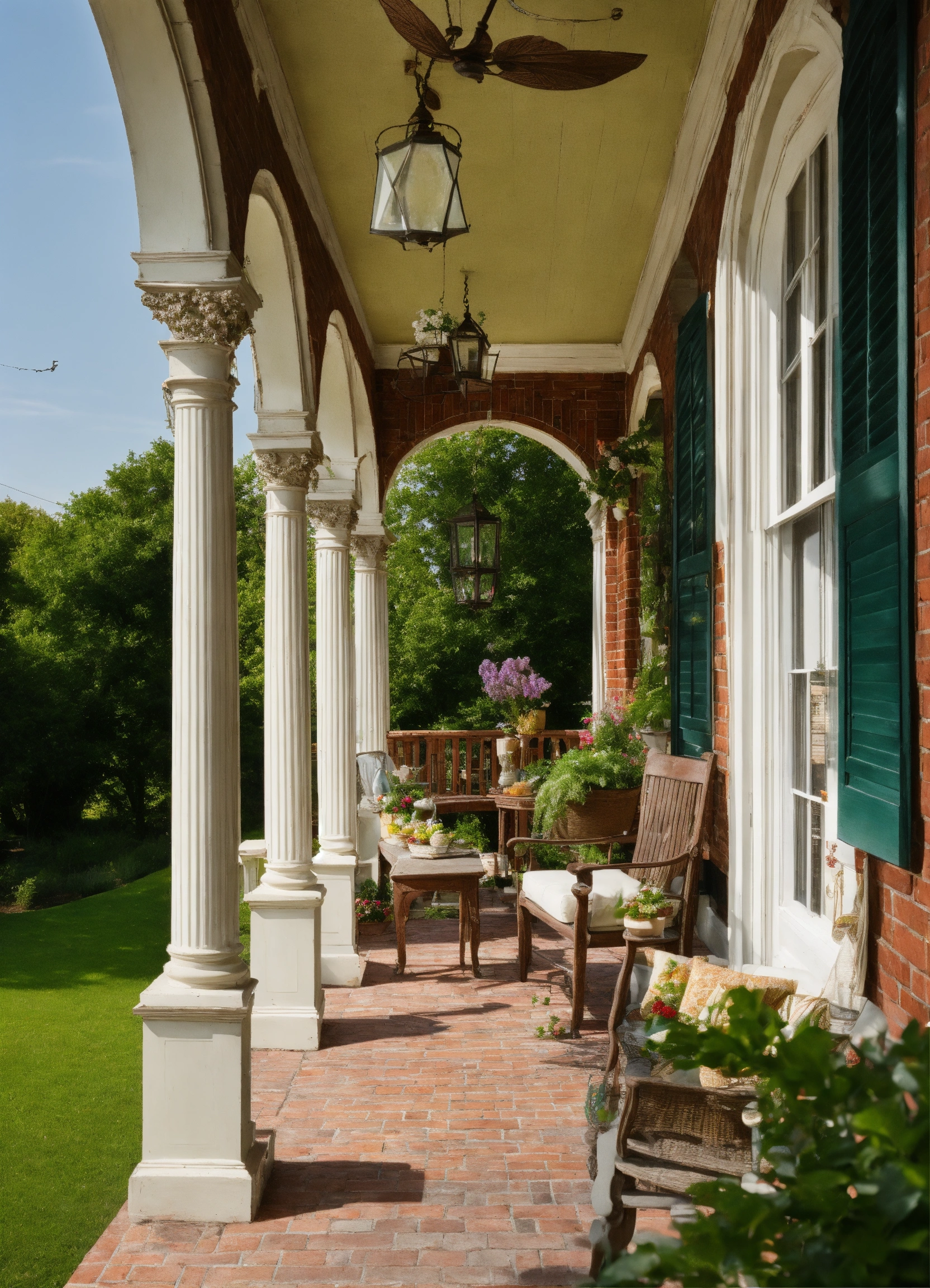 Lexica - A 19th century Italianate porch
