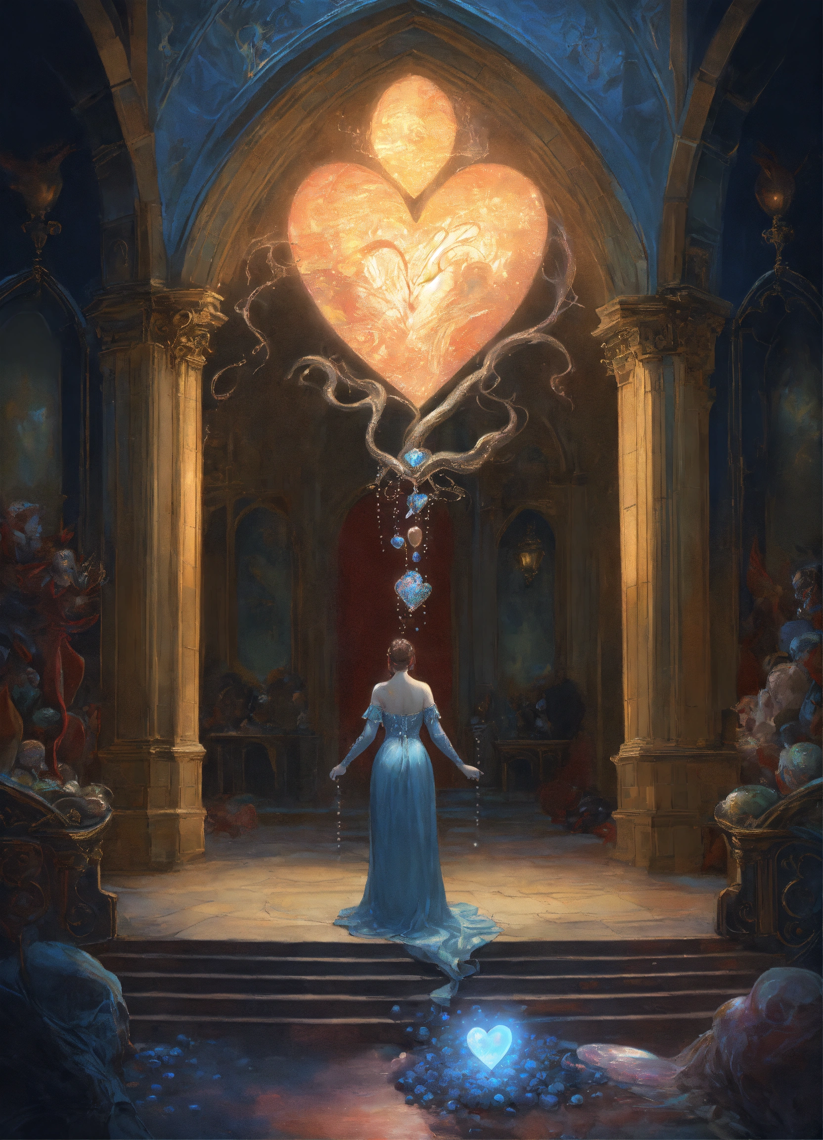 Lexica Genre Dark Fantasy. Art genre Grotesque. Foreground A beating