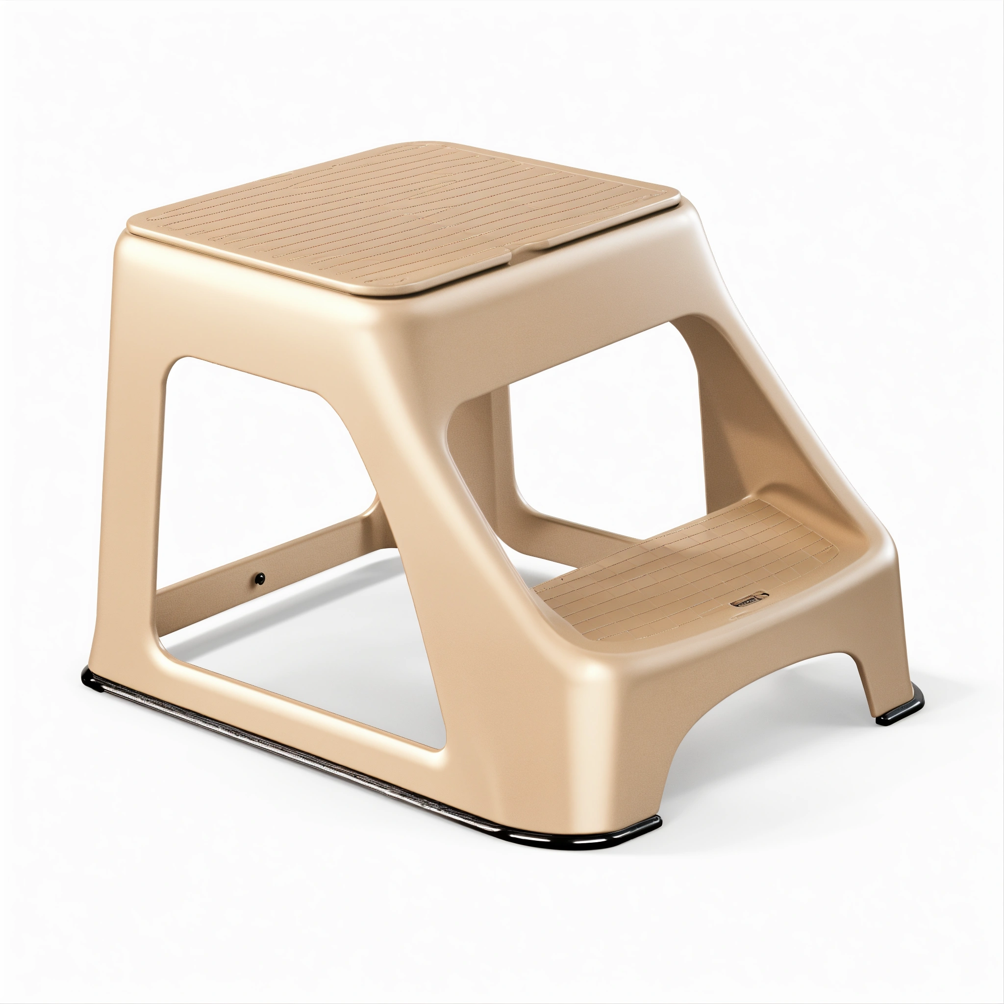 Lexica - Designed by Charles Eames, STEP STOOL, plastic , cinema 4d