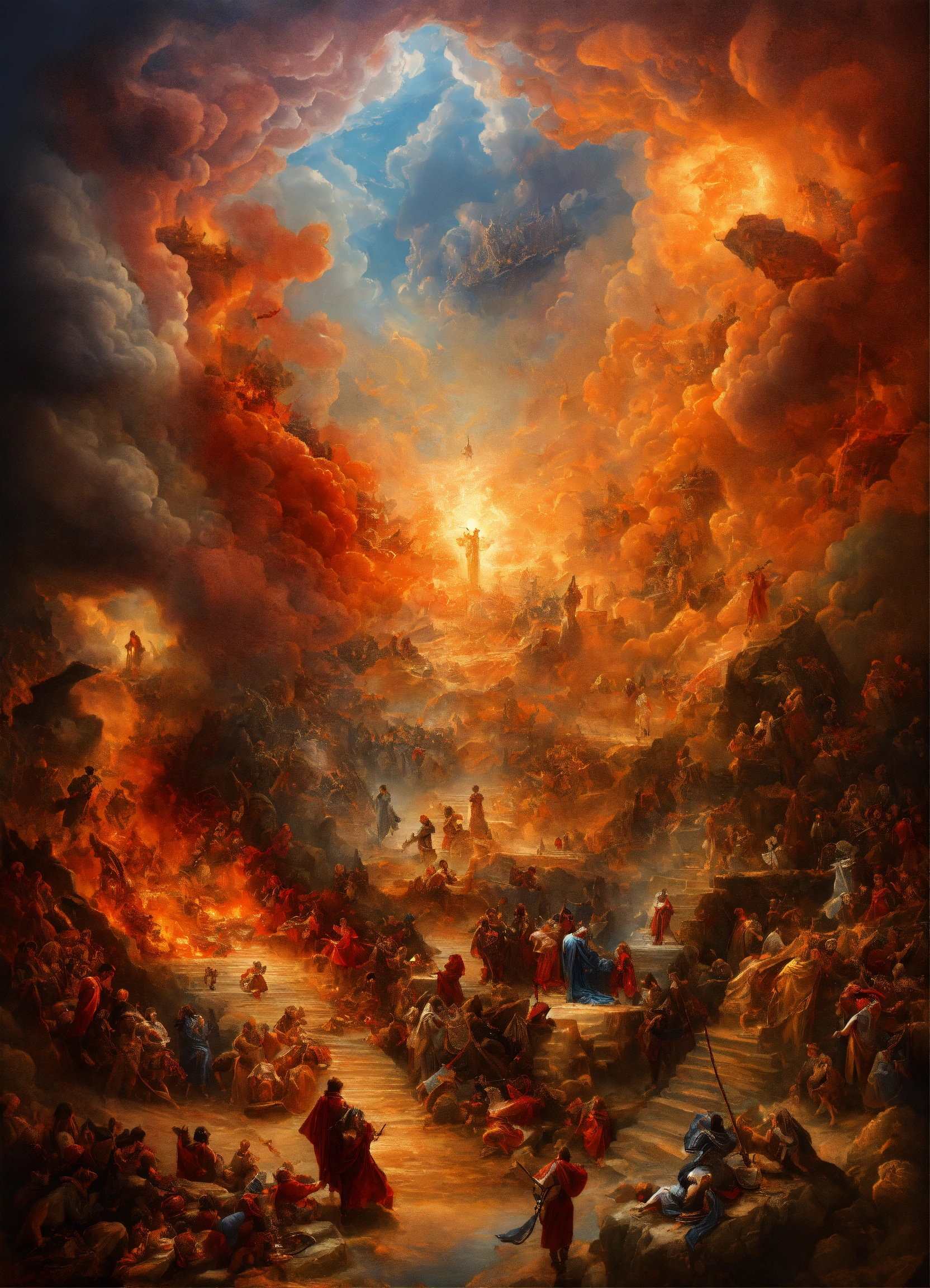 Lexica - A representation of heaven and hell, mysterious, crazy, edgy ...