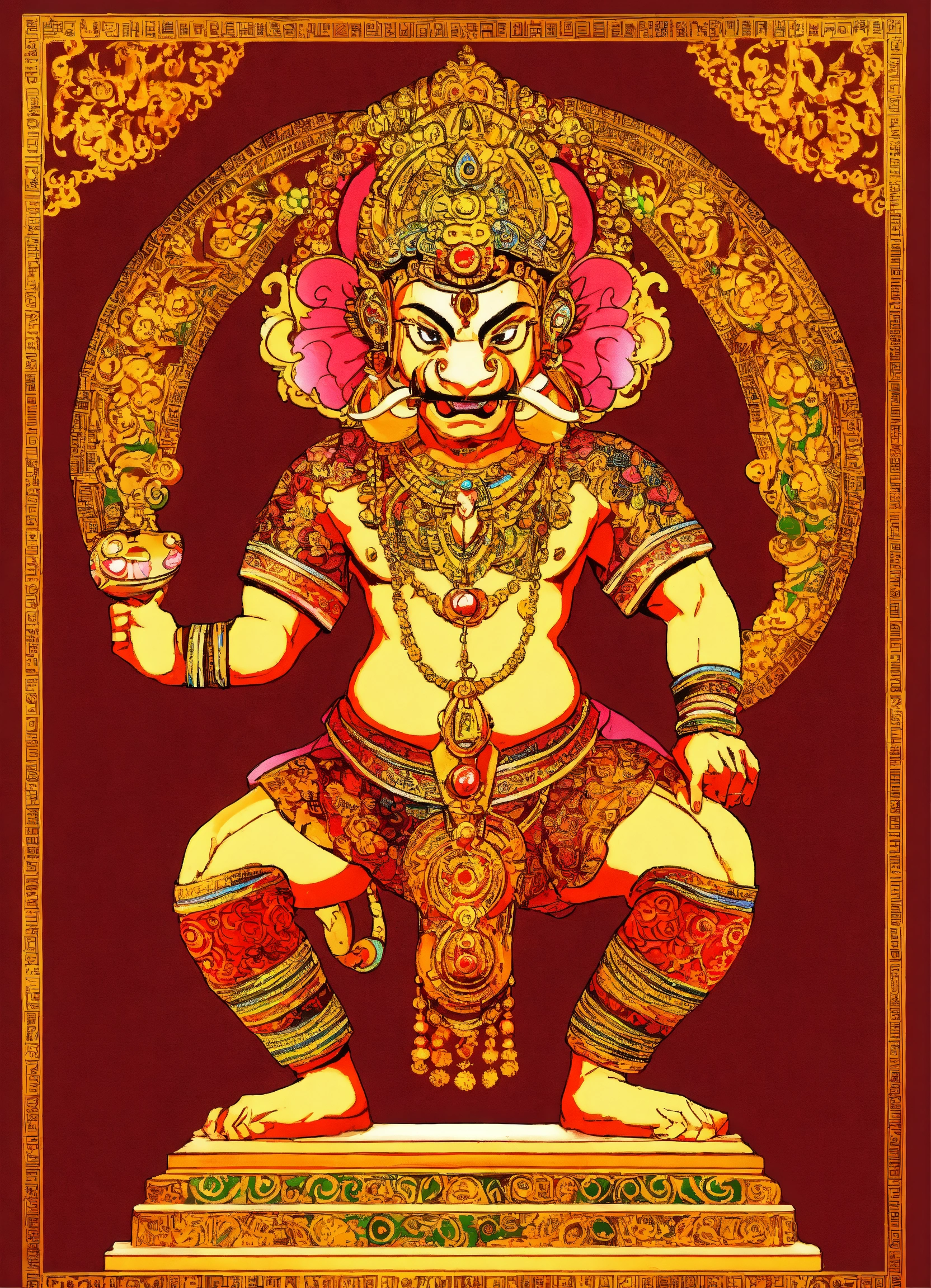 Lexica - Generate an image of Rahu