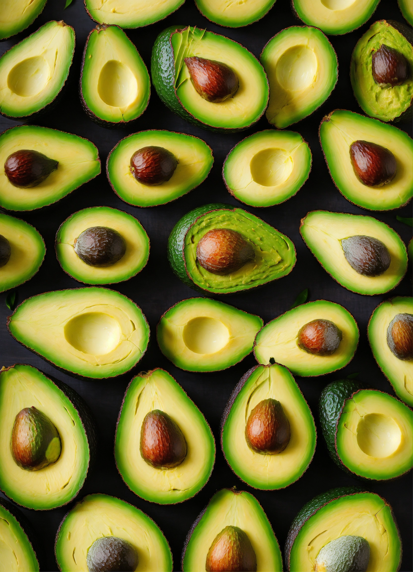 Lexica - The desired image should prominently feature multiple avocados ...