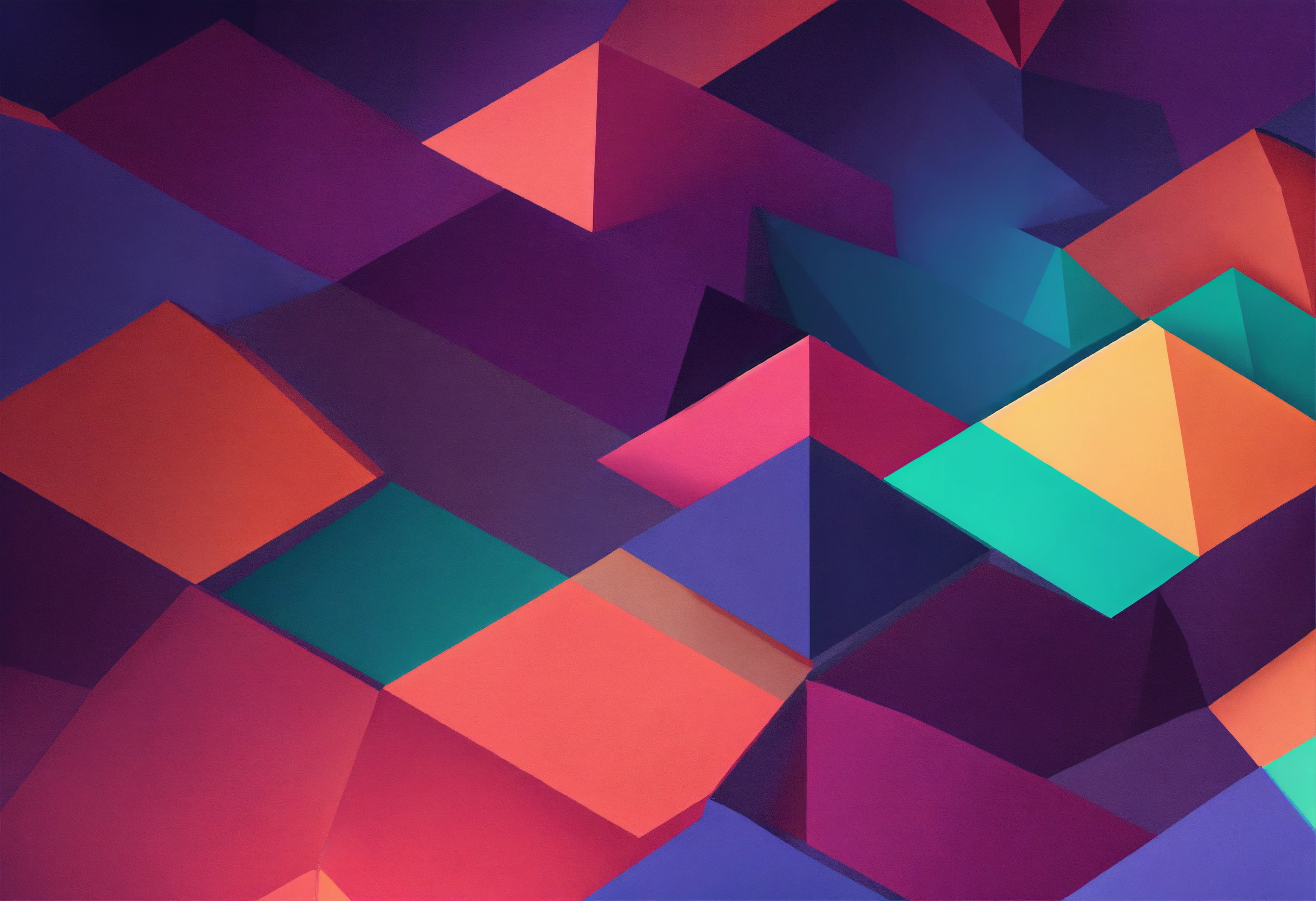 Lexica - 2d flat minimal wallpaper pattern, polygons and shapes, sharp ...