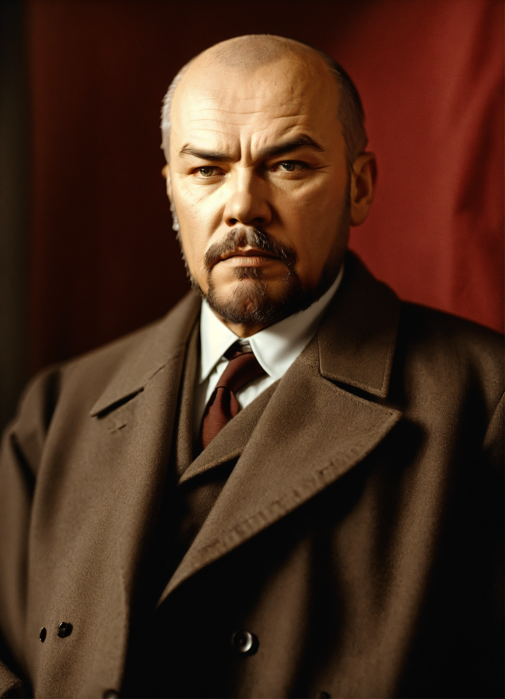 Lexica - Close up studio photo of Lenin, detailed, studio lighting ...