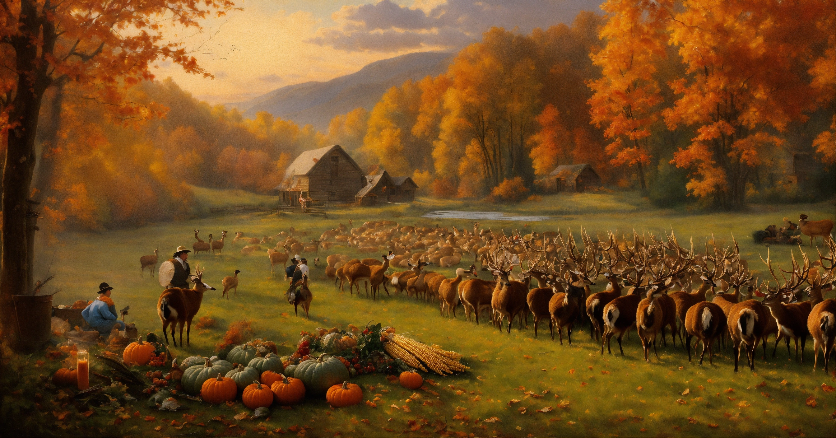 Lexica - First Thanksgiving menu, that meal consisted of freshly killed ...