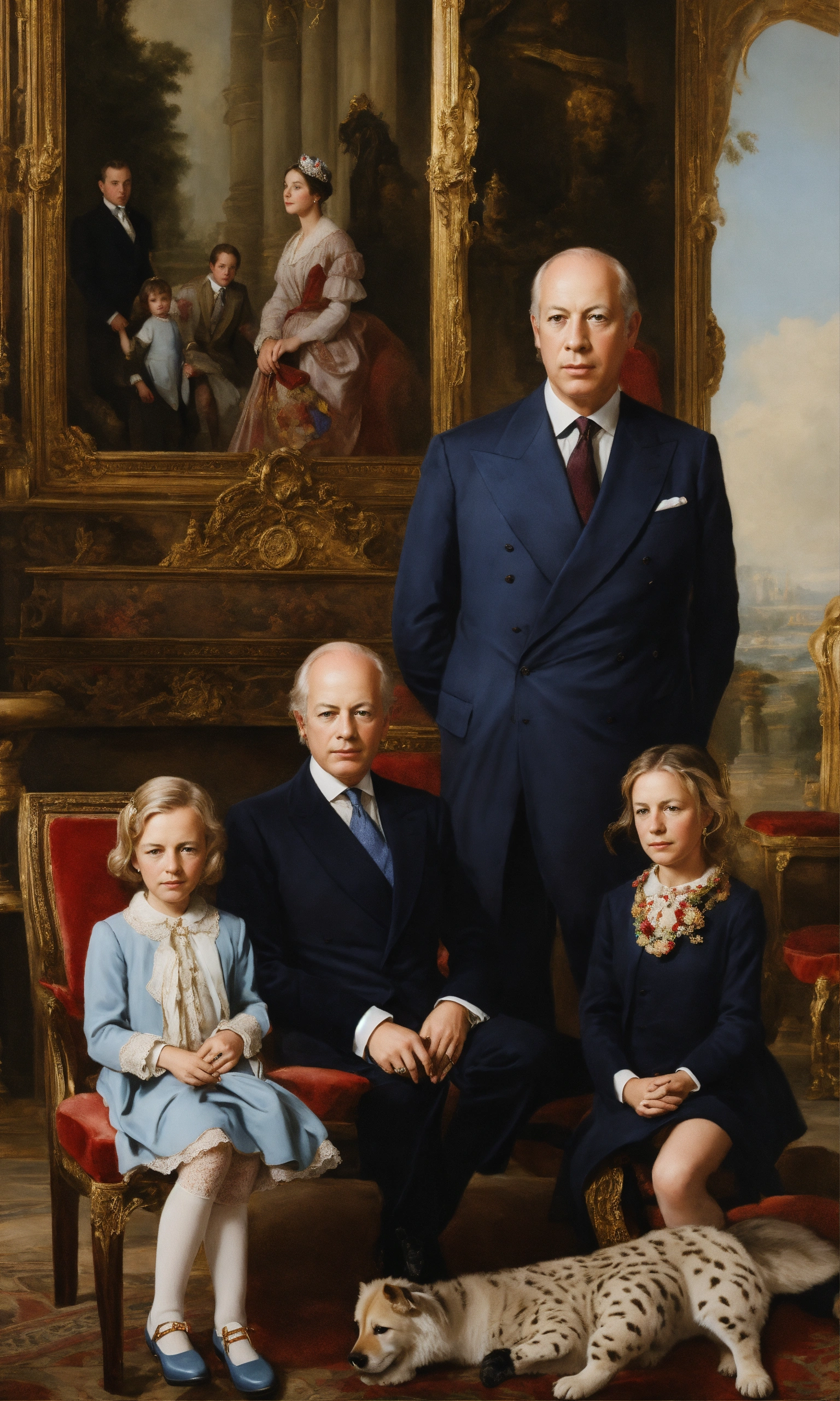 Lexica - All The Family Rothschild, hyper realistic.
