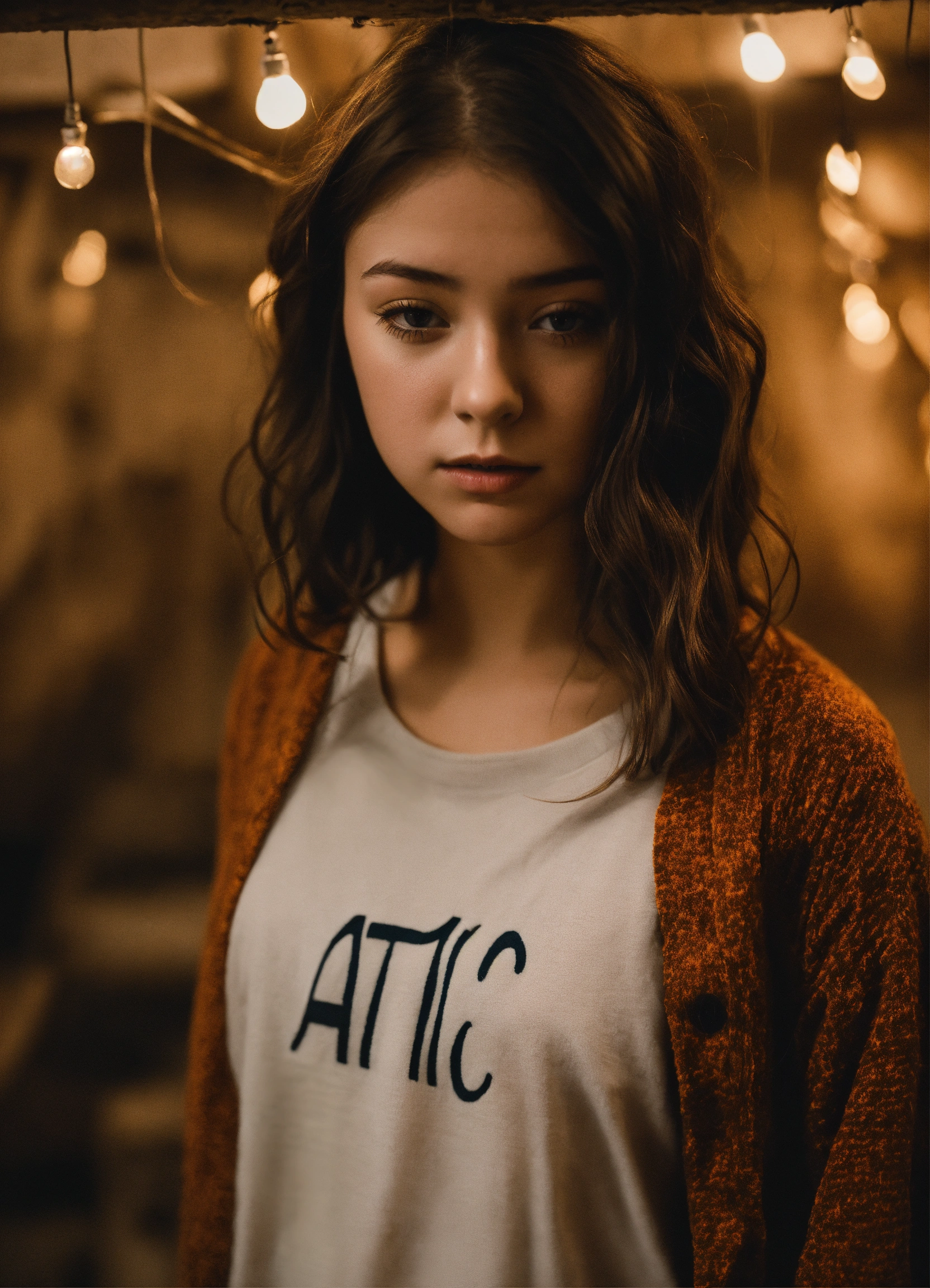 Lexica A Real Photo Of A Year Girl Looking Down And Spelling The Word Attic