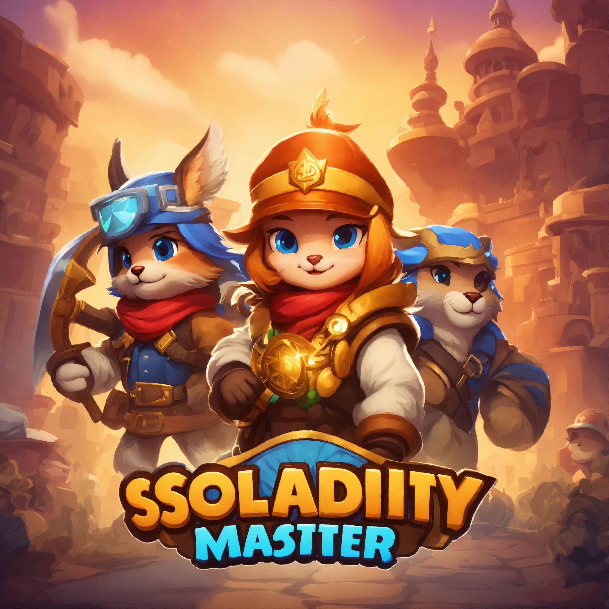 Lexica - Coin Master team logo on the theme of Solidarity, the name of the  team is Les Solidaires The logo must be colorful and must recall the  mobil...