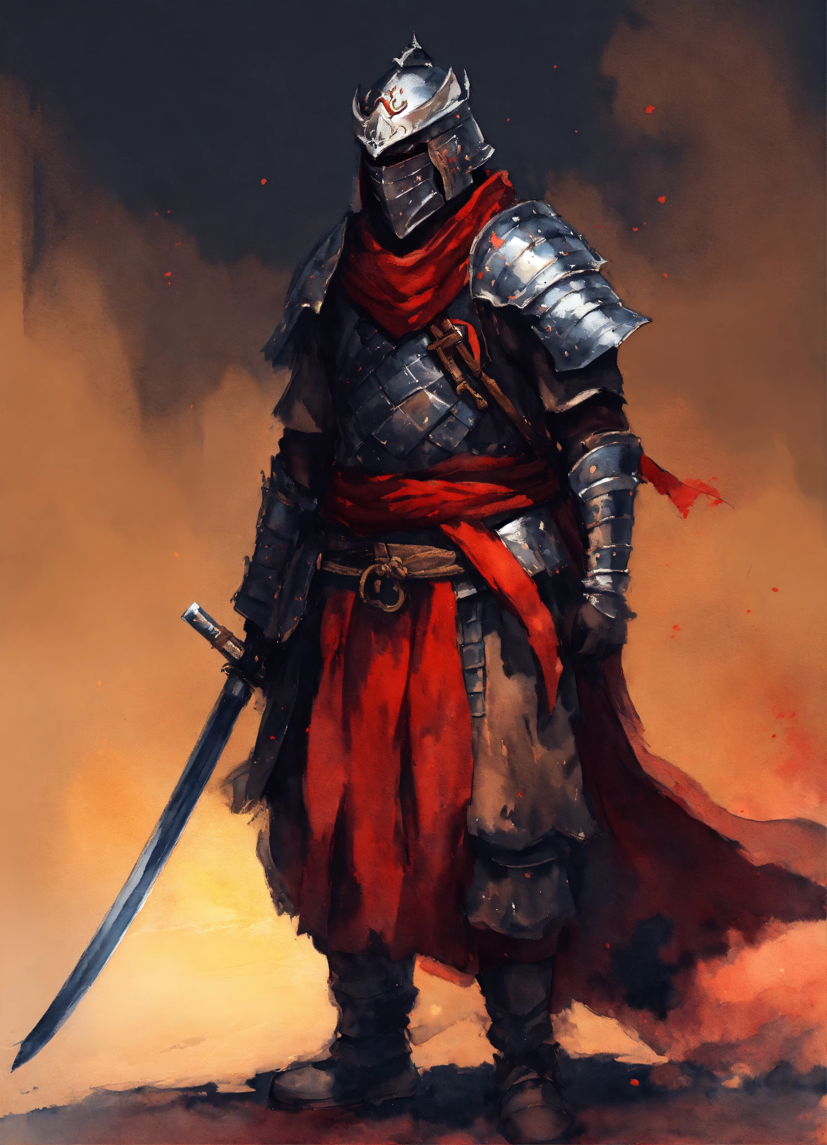 Lexica - A medieval fantasy warrior from the Desert, cheap armour with ...
