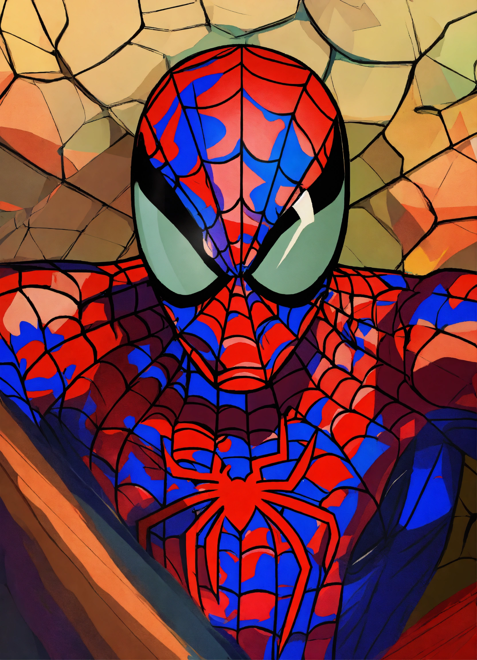 Lexica Spiderman Abstract