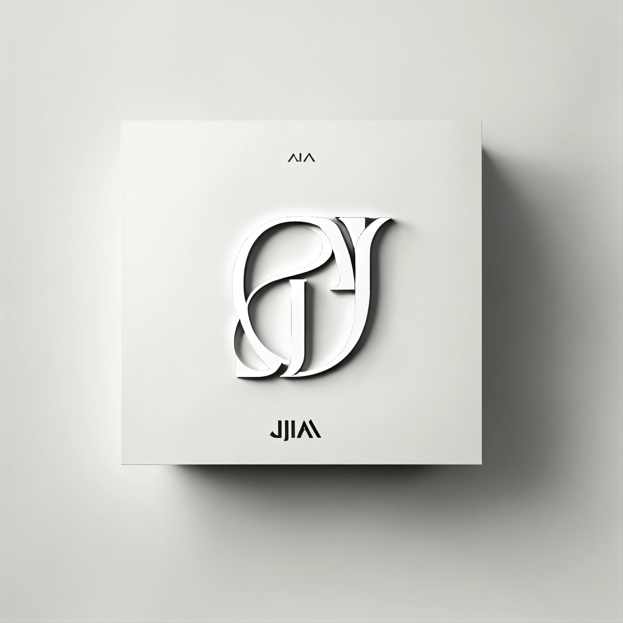 Lexica - A minimalist and design conscious logo image, pure white ...