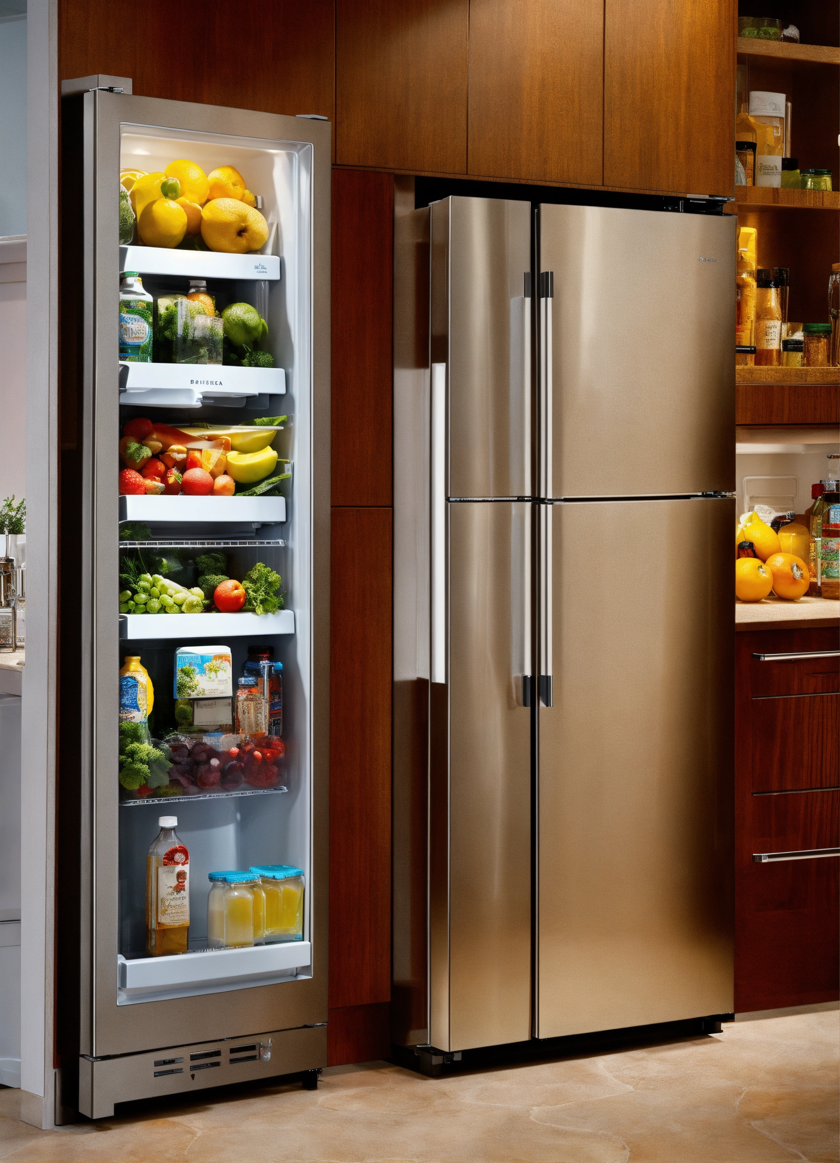 Lexica - Us Fridge With ici dispenser D Art