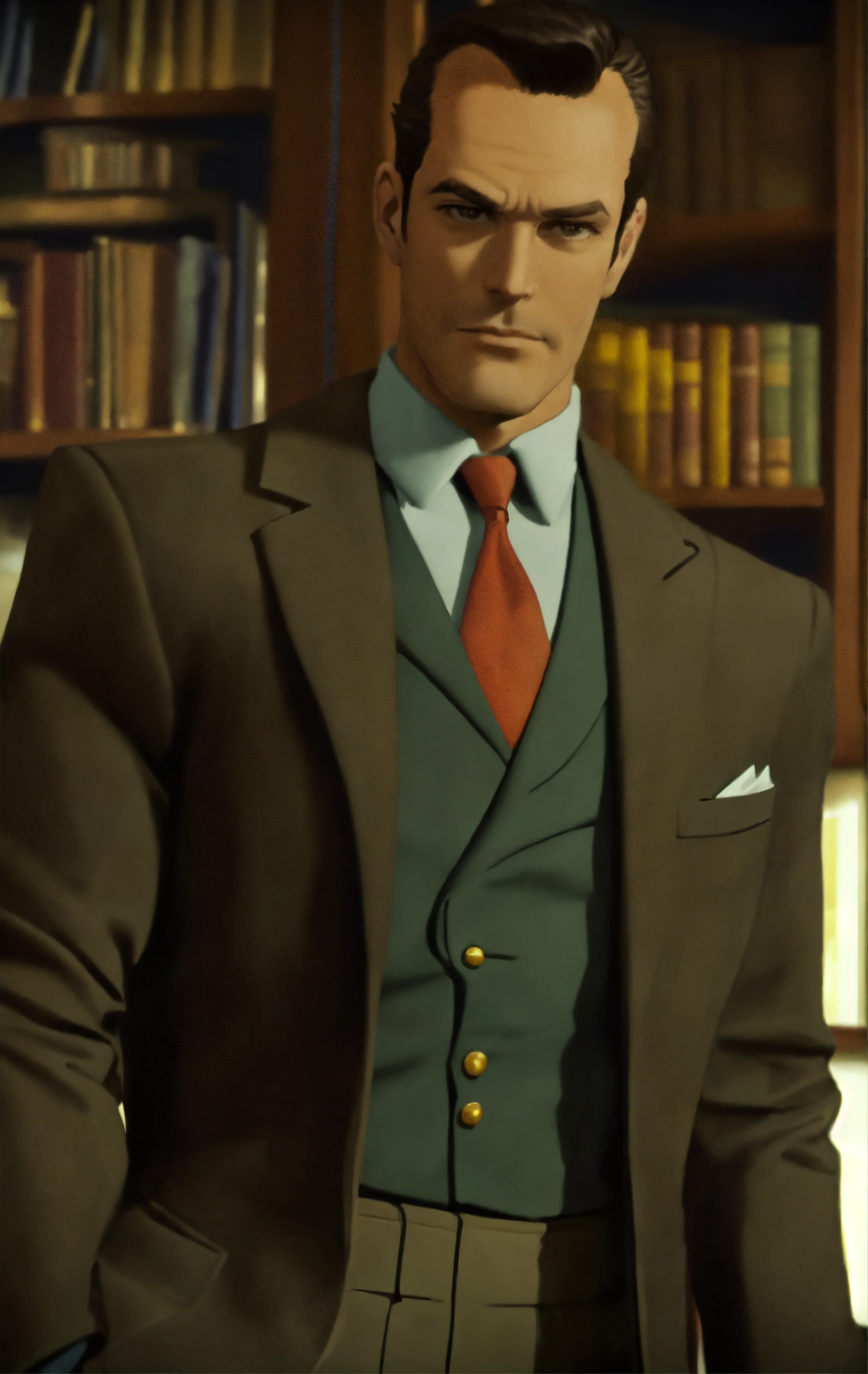 Lexica - Marvel animated in action edwin jarvis