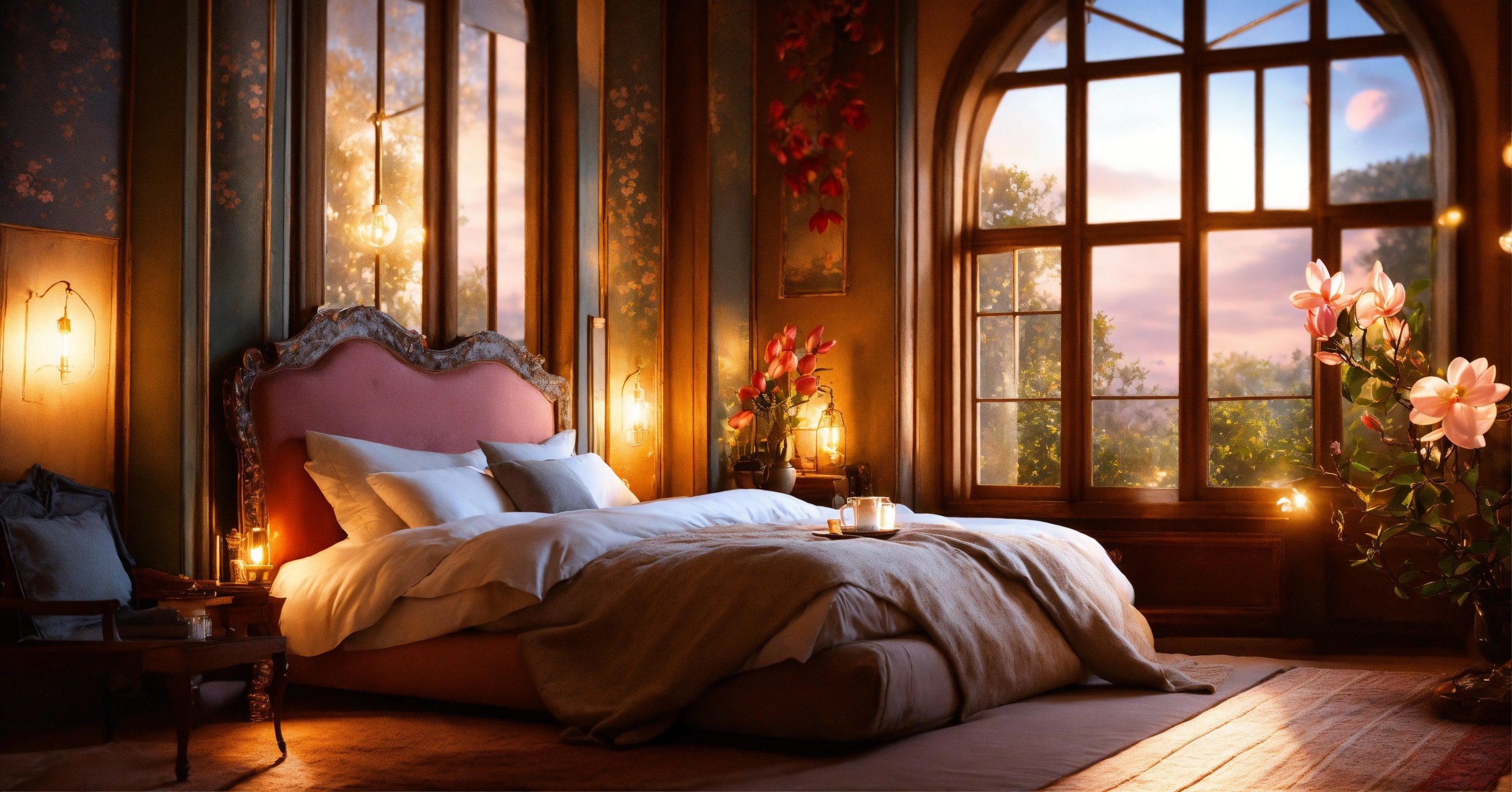 Lexica - Epic shot of ultra detailed and beautiful cozy and romantic ...
