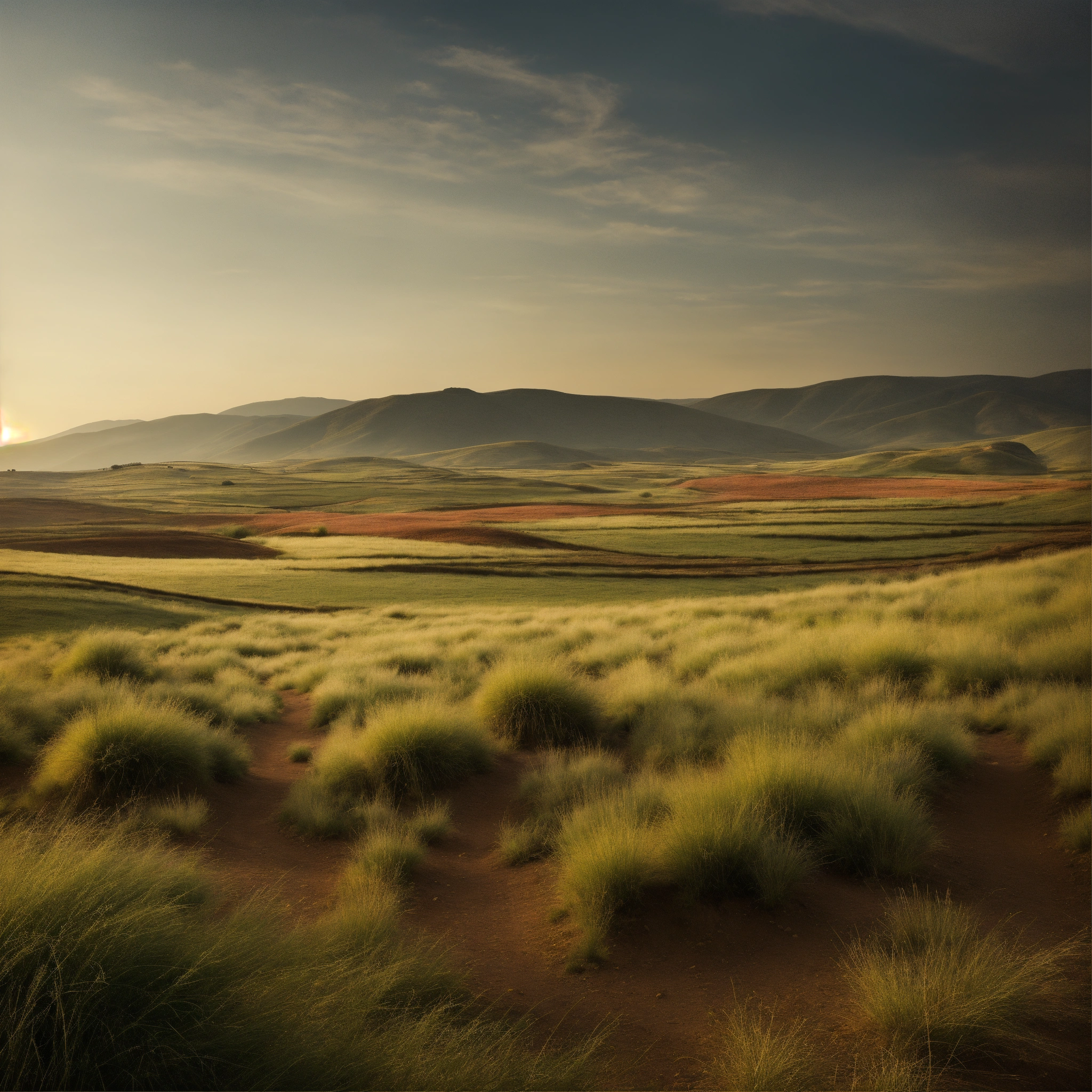Lexica - High-resolution photograph of landscape abstract, a minimalist ...