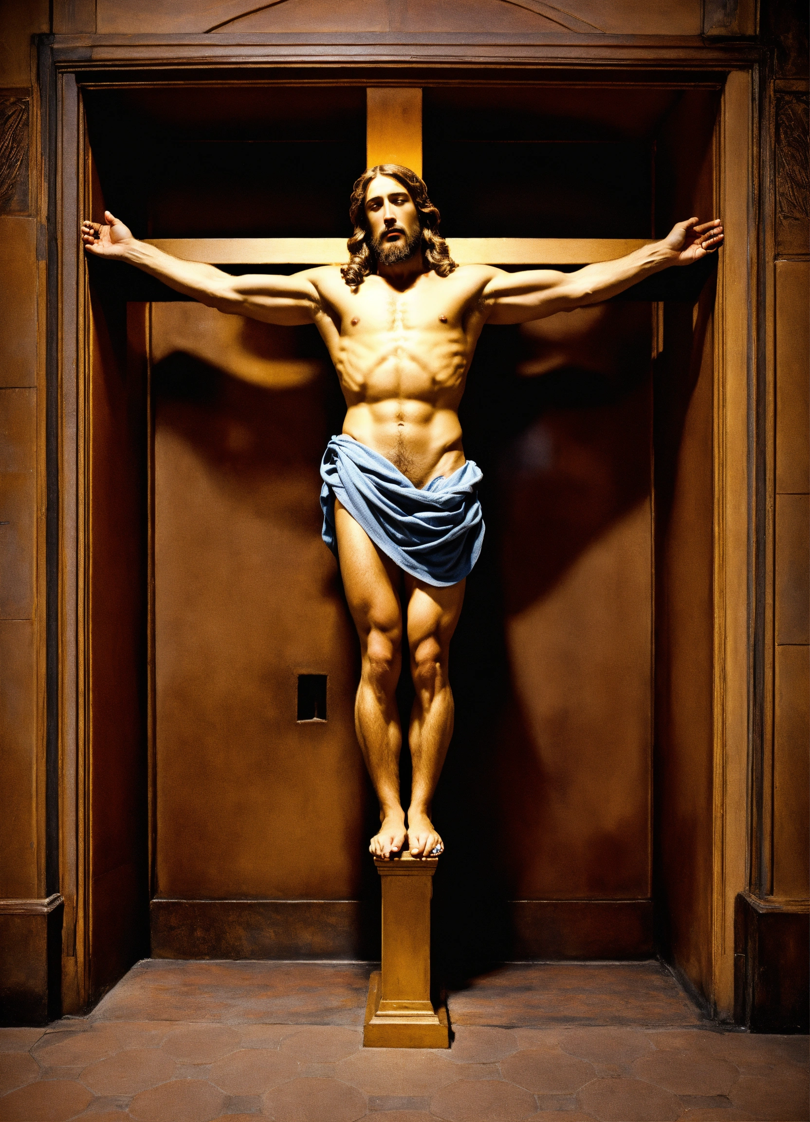 Lexica - Jesus christ body inside the romb