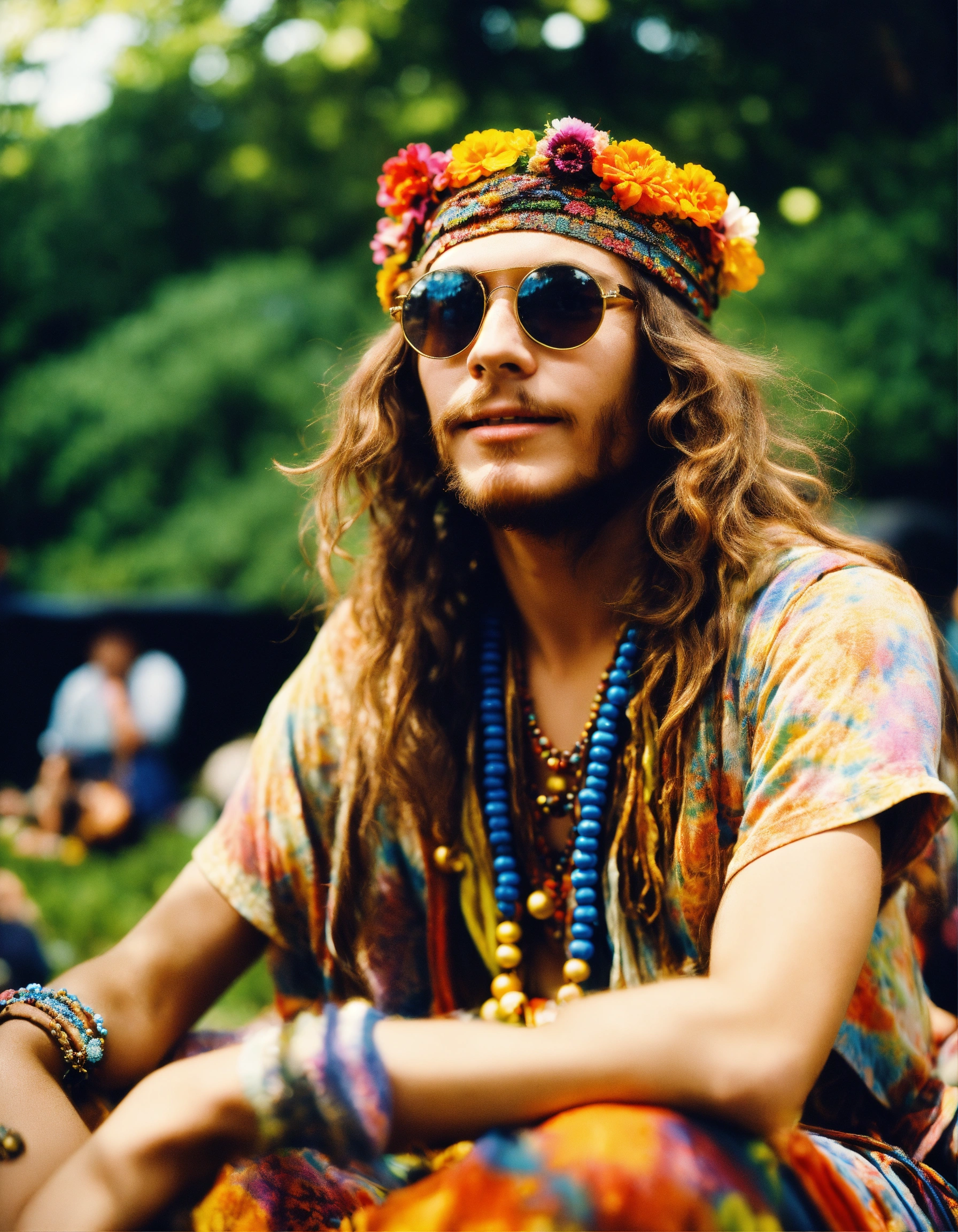 Lexica - Imagine the French singer Jul dressed in the iconic bohemian ...