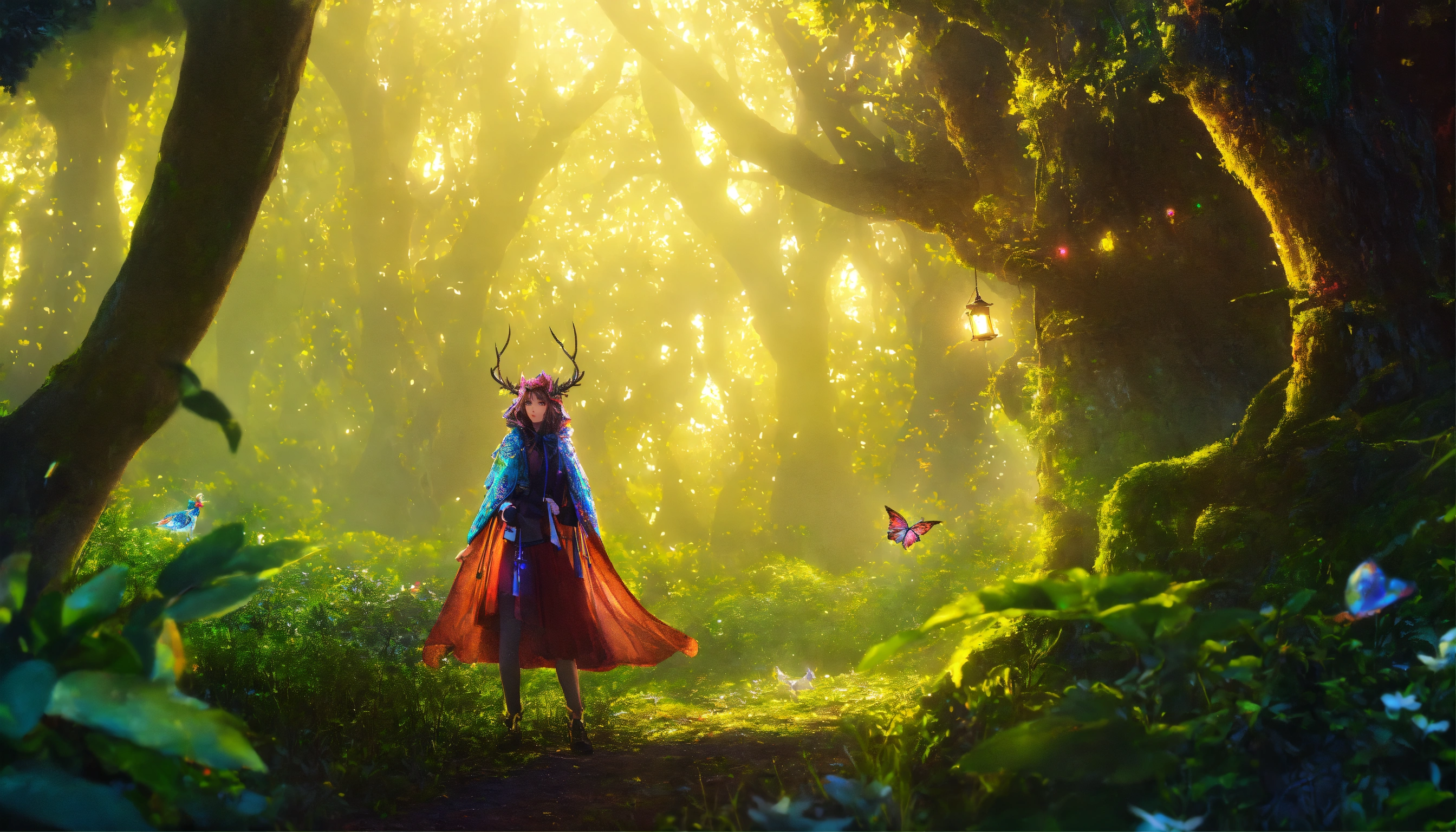 Lexica - Enchanted forest and a mysterious creature