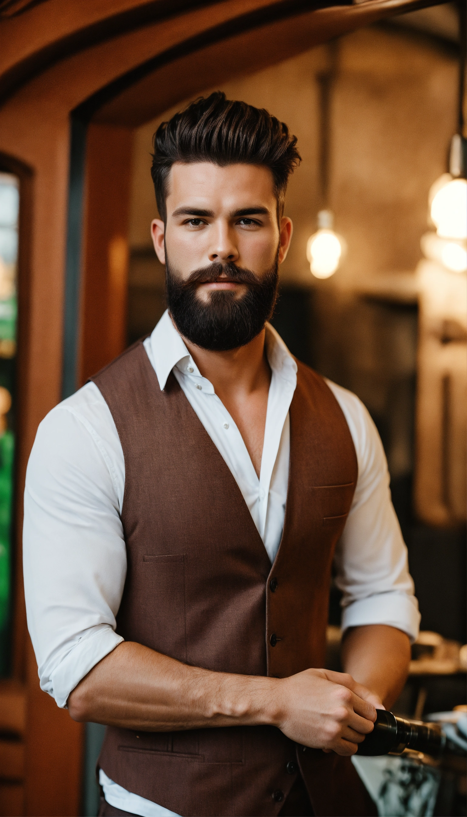 Lexica - Well groomed masculine man