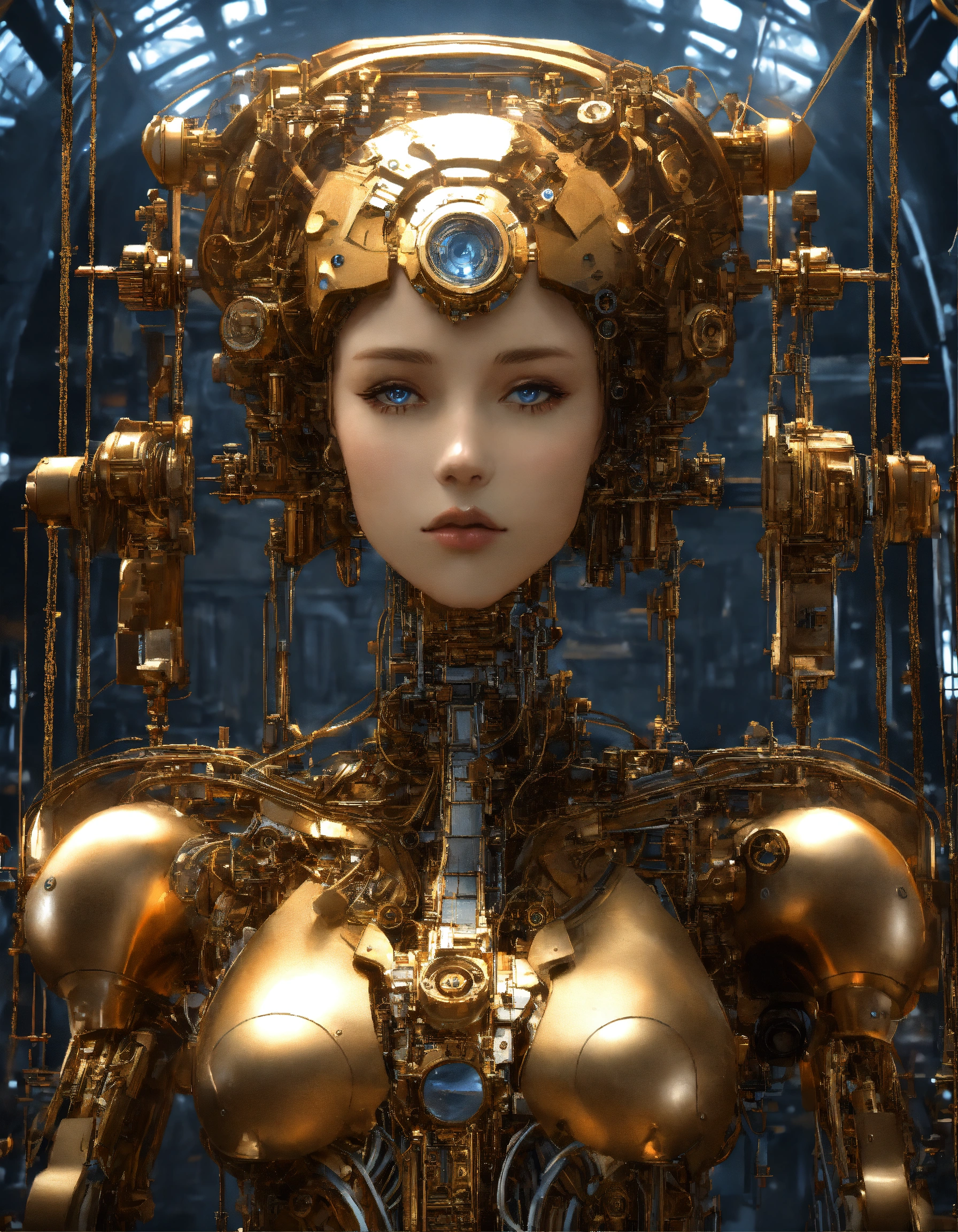 Lexica - Mechanical power goddess, invulnerable, titanic, 8k, Unknown ...