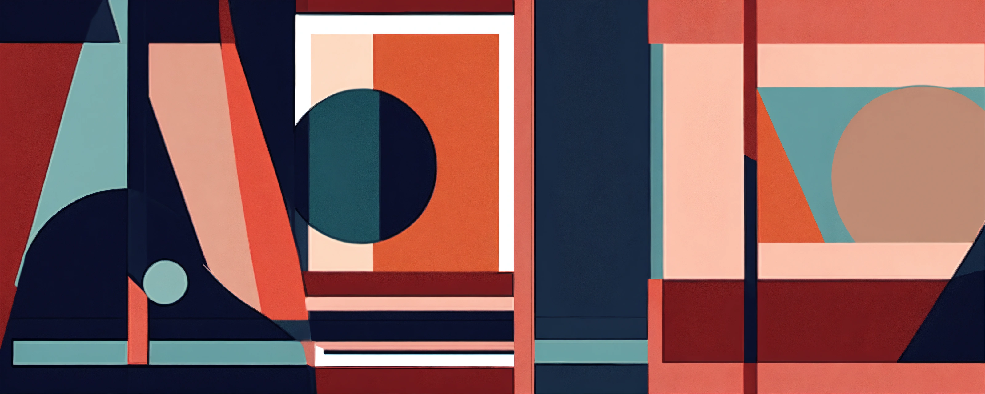 Lexica - ABSTRACT minimalist fashion artwork in 3 colors using BIG ...