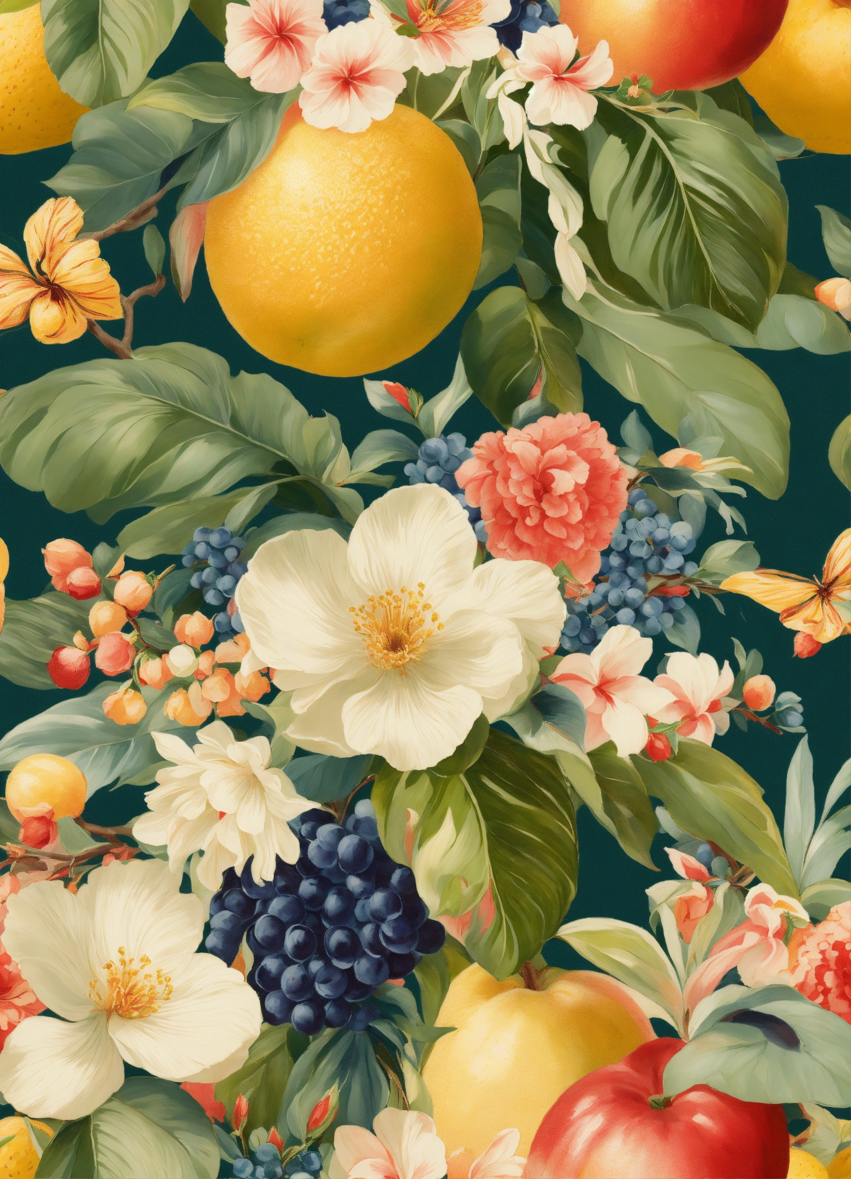 Lexica - Create a stylistic Rococo inspired pattern with a variety of ...
