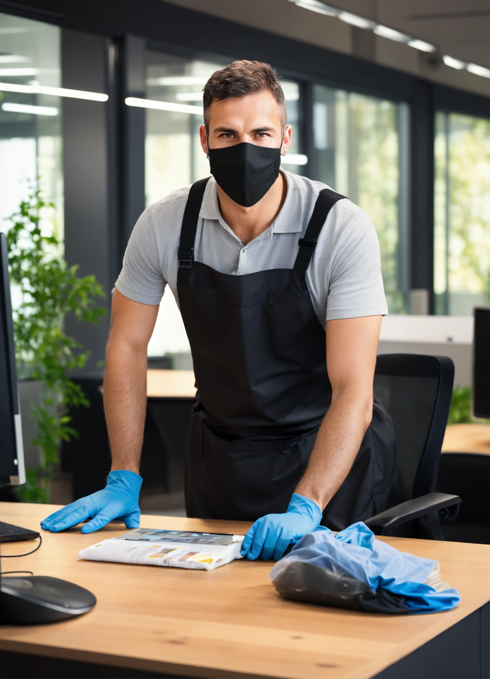 Lexica - Please create a realistic imagem of a European man working as ...