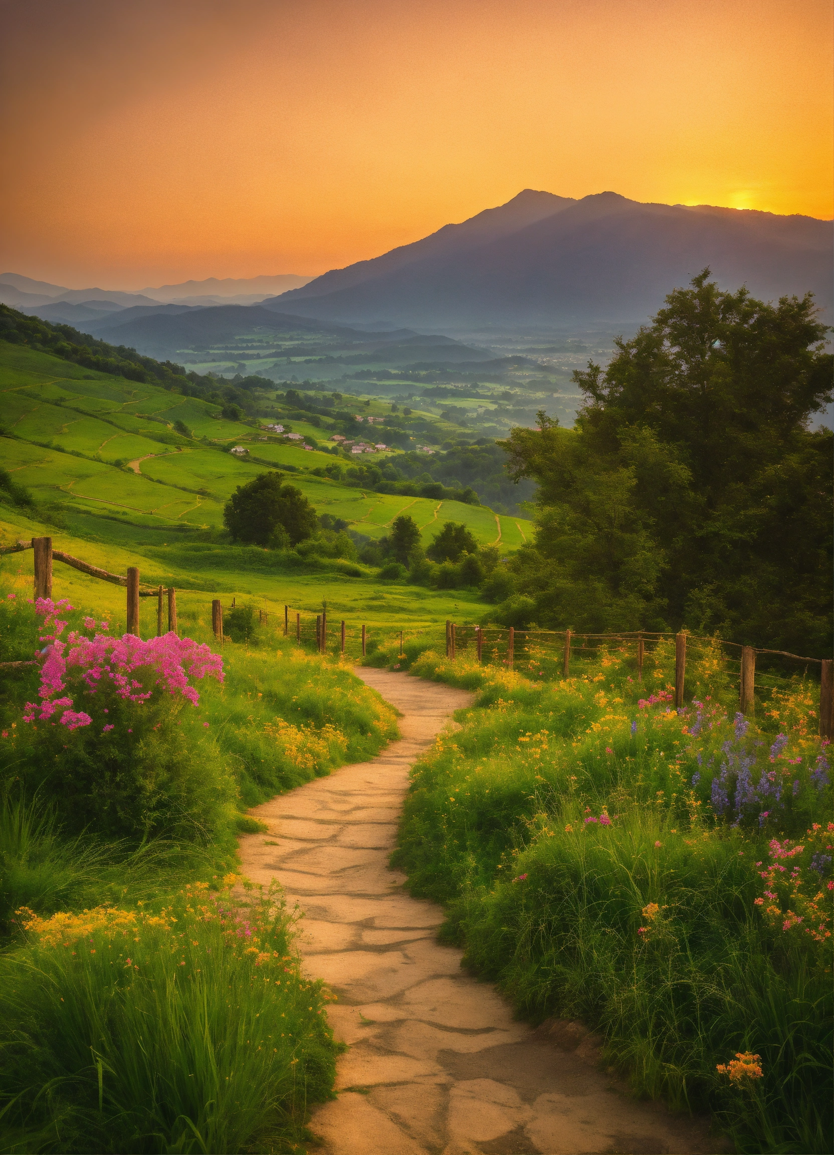 Lexica - Generate a serene and inviting image representing a ...