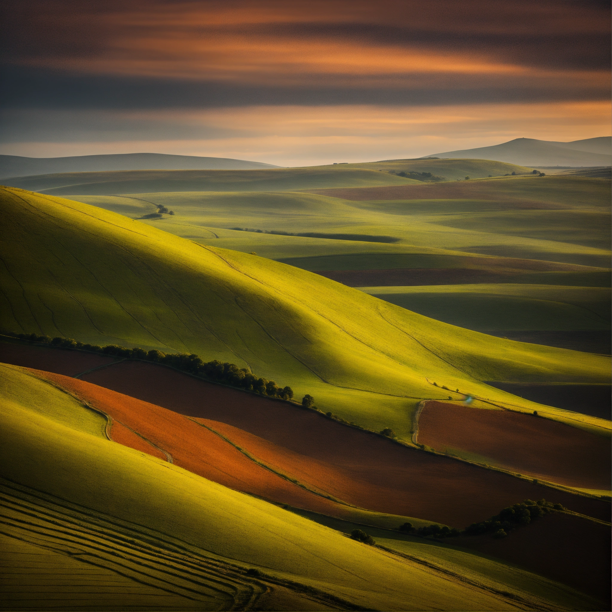 Lexica - High-resolution photograph a landscape abstract, a minimalist ...