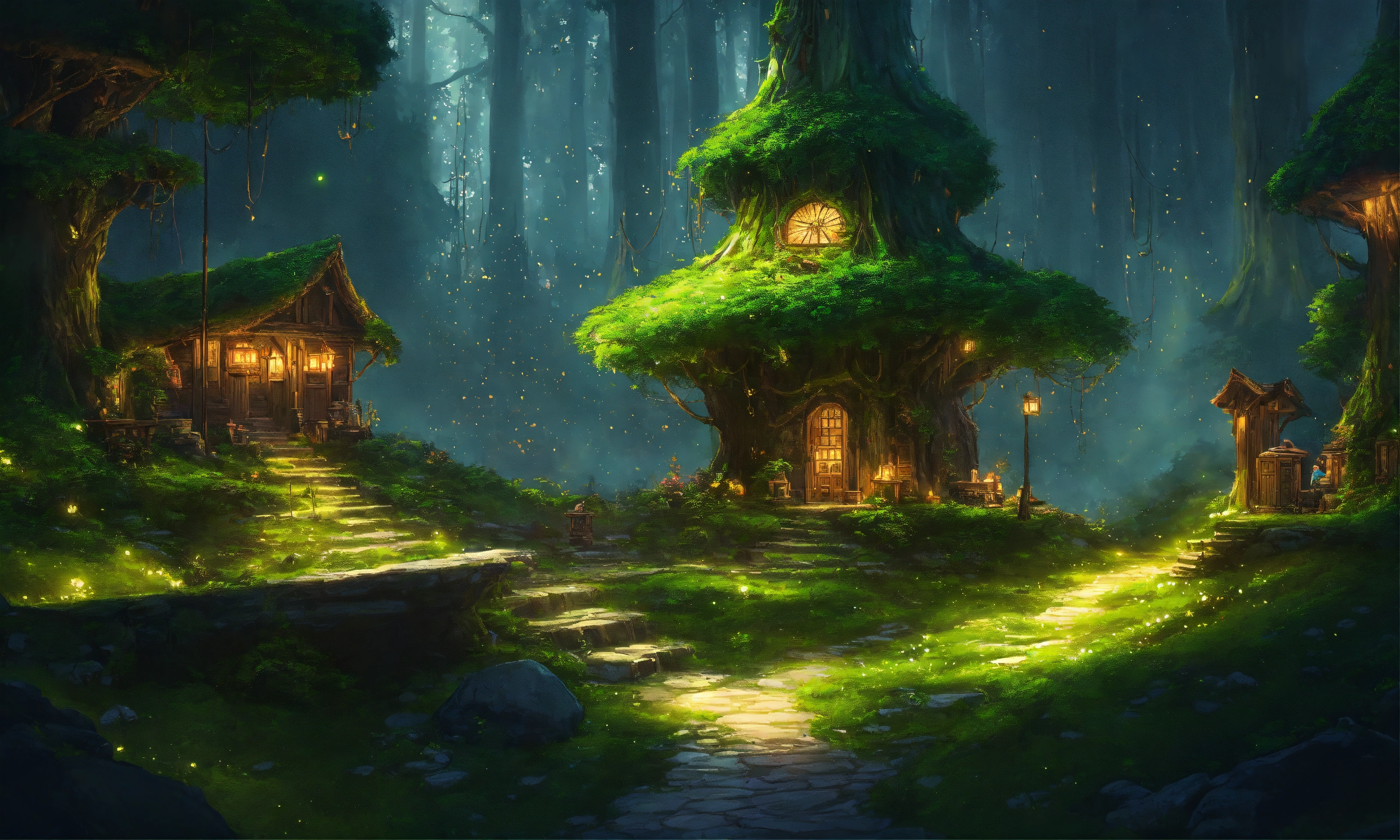 Lexica - Epic beautiful shot of a ultra detailed ultra cozy city of ...