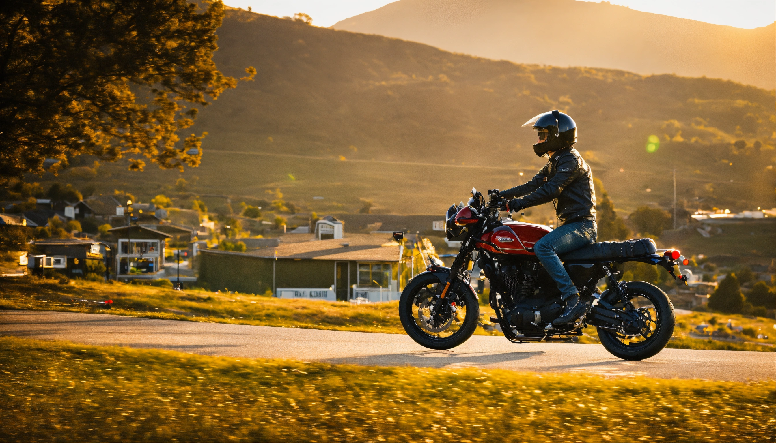 Lexica - Dressed as a motorcyclist