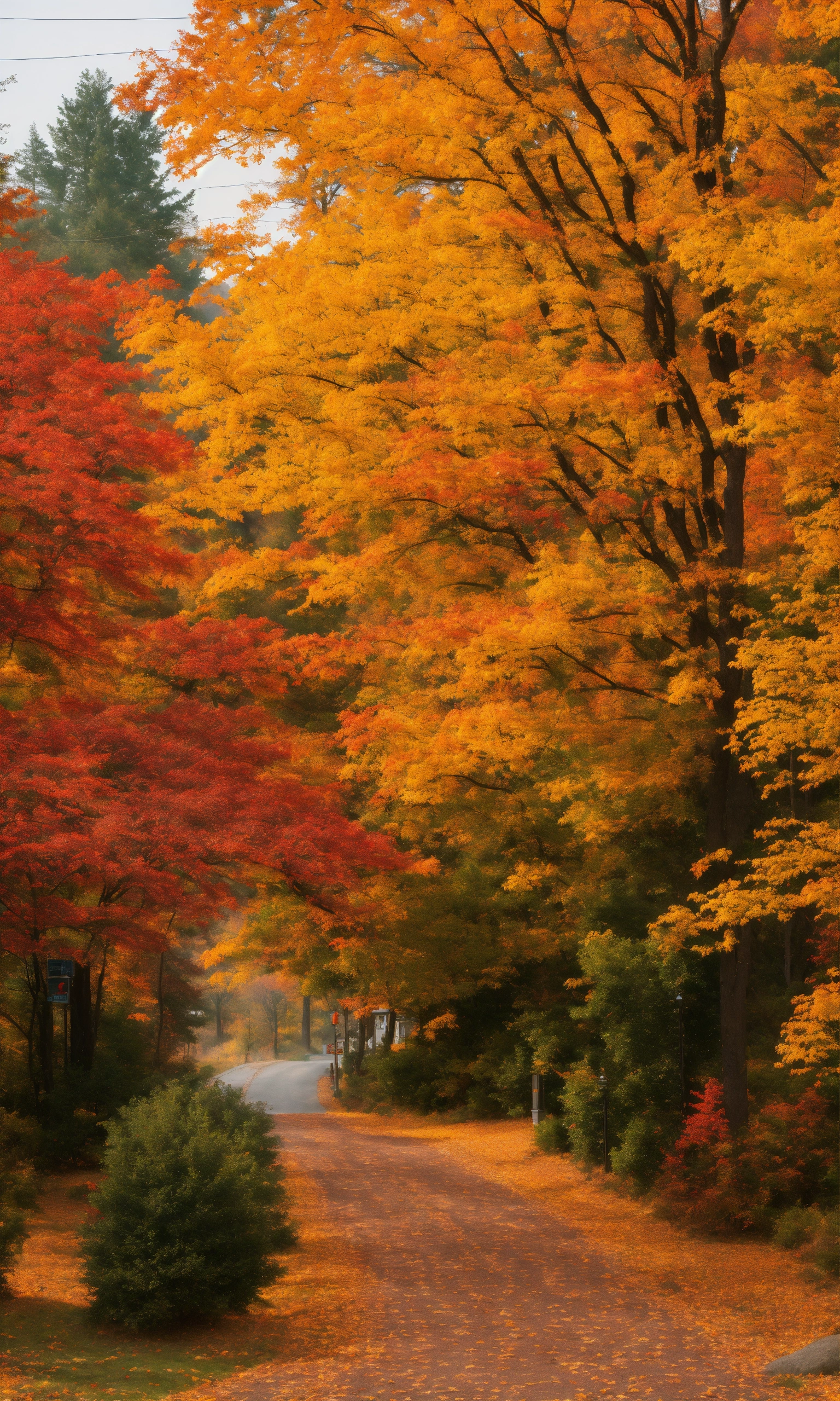 Lexica - Autumn fall foliage 8k quality