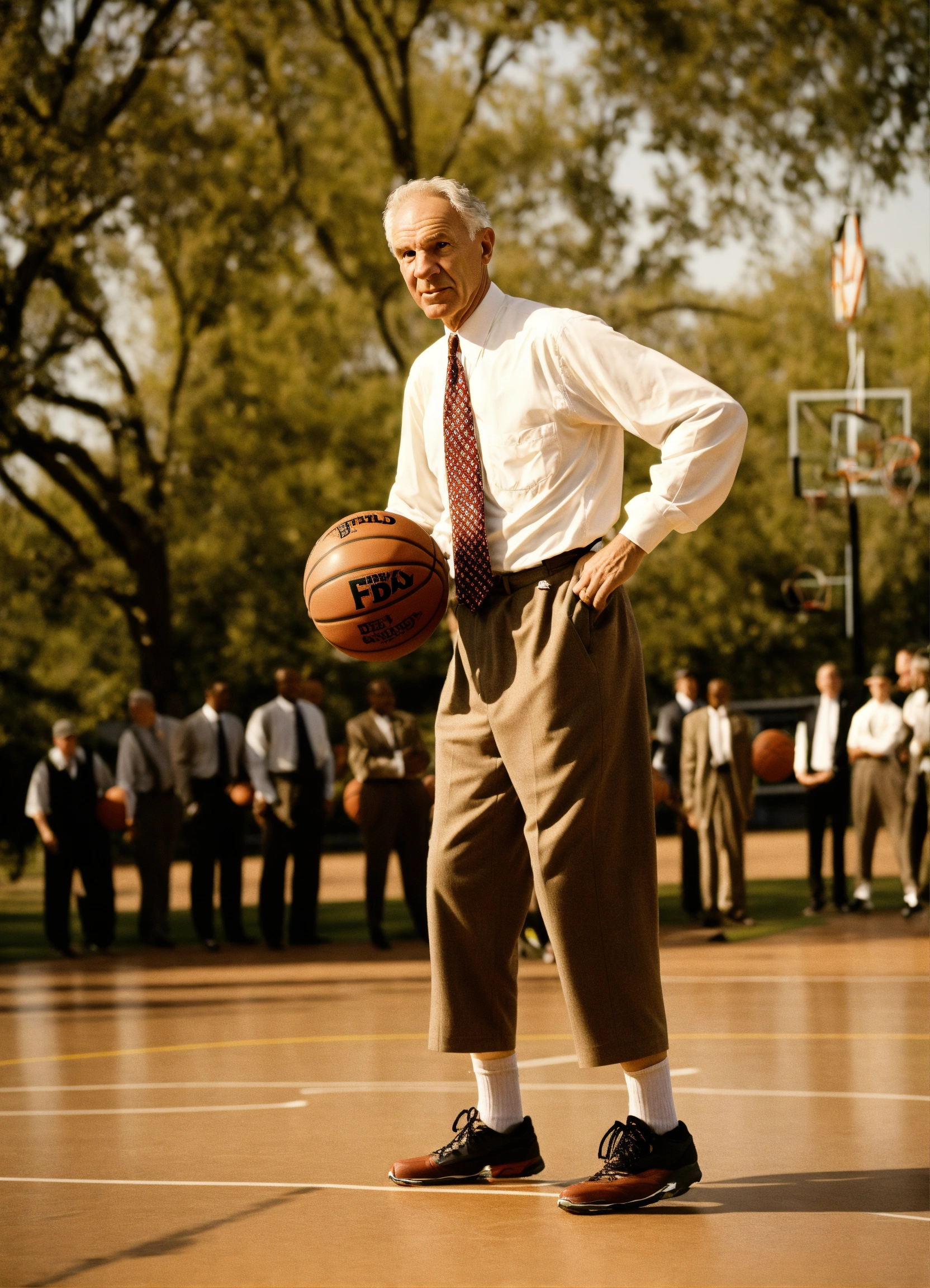 Lexica - Henry ford playing basketball