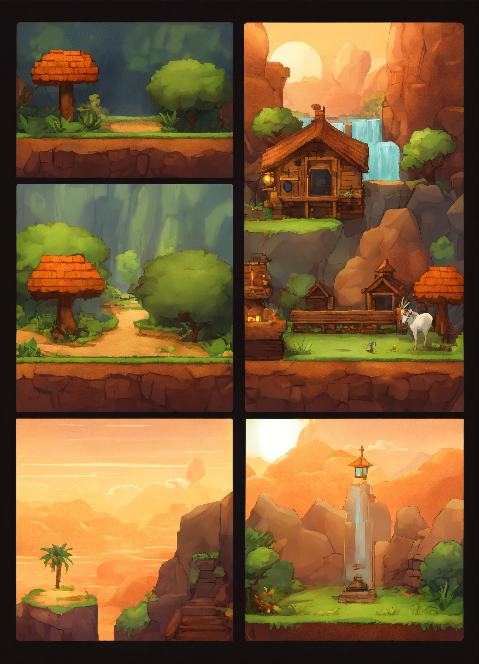 Lexica - Scenario for classic 2d game