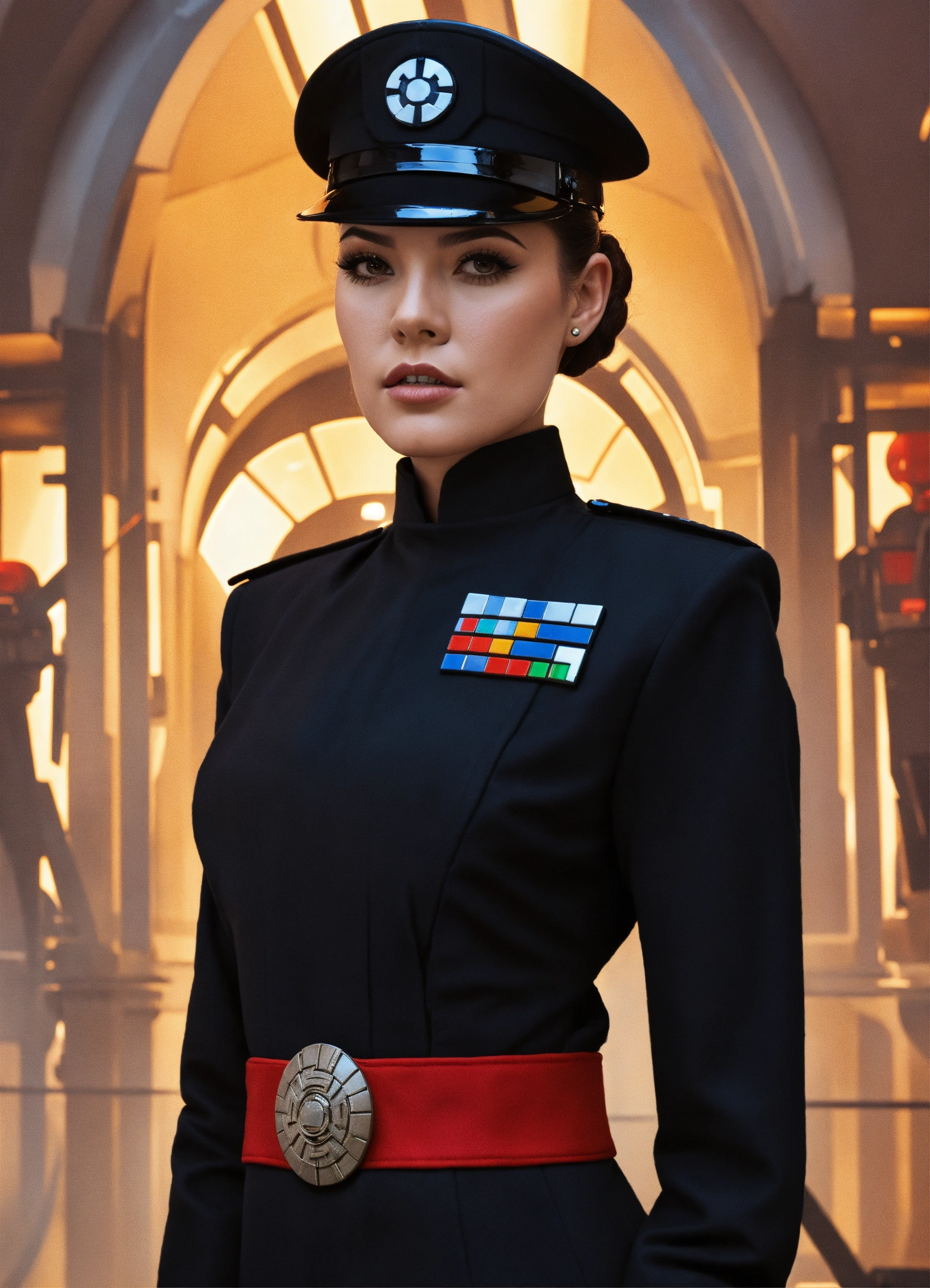 Lexica - A Star Wars Imperial Officer woman.