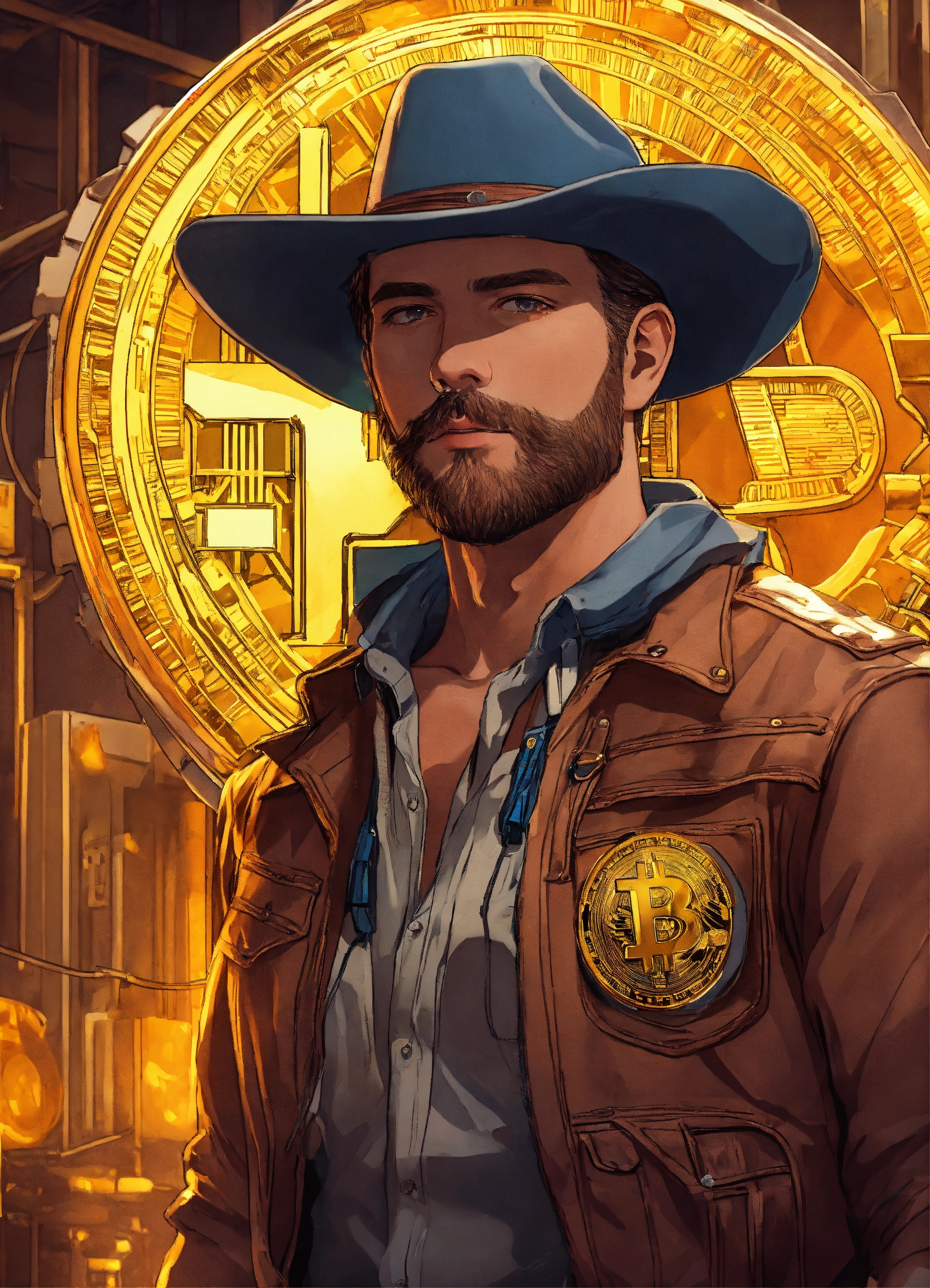 Lexica - A crypto mining cowboy