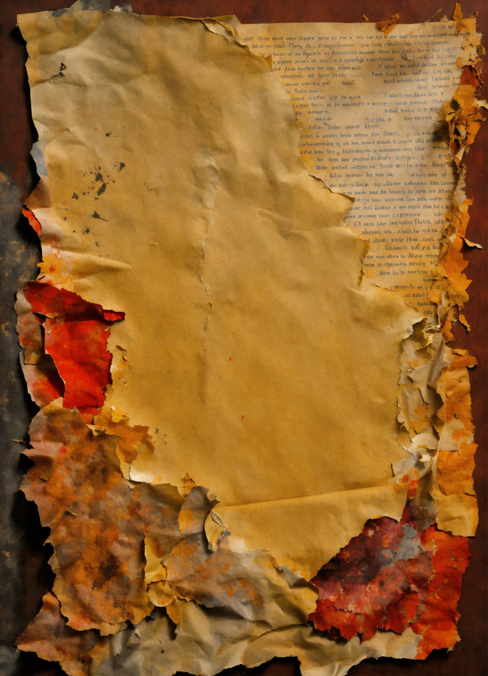 Lexica - Tattered paper