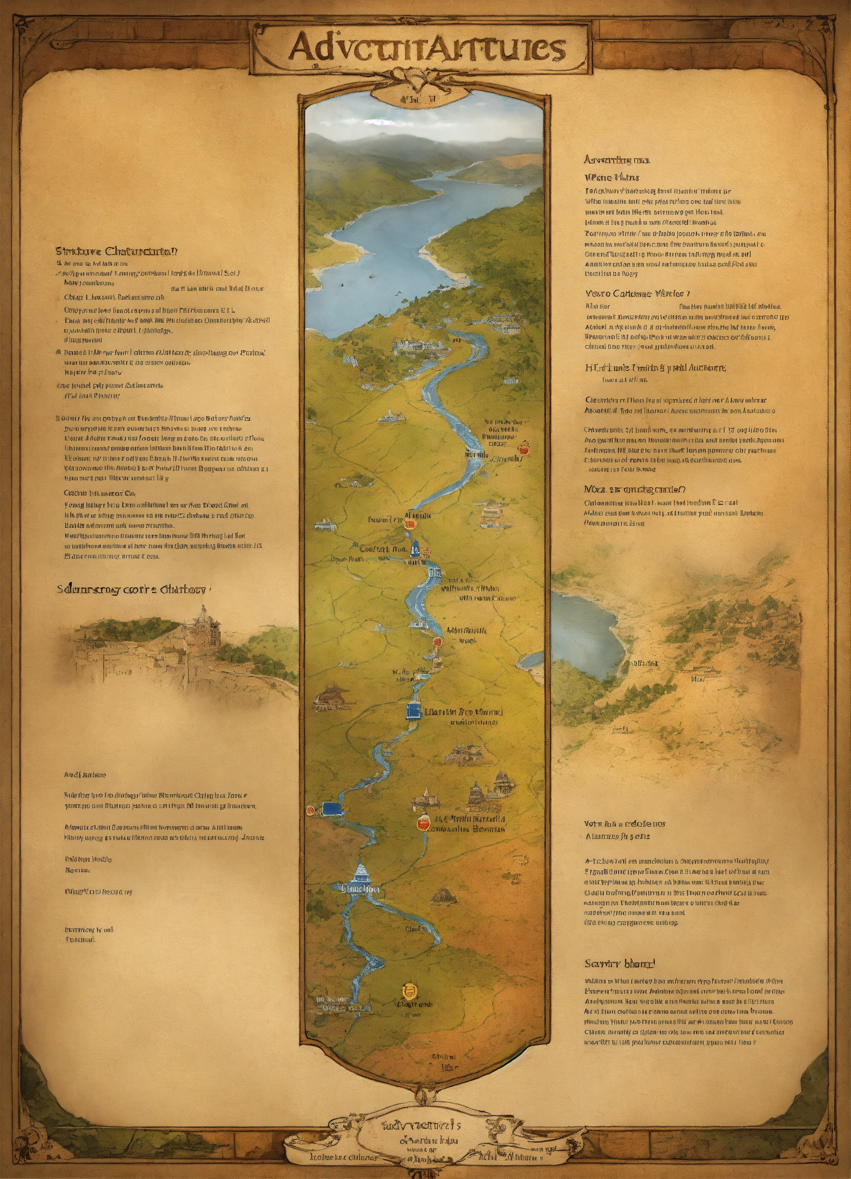 Lexica - An image for a Categories page on a website evocative of ...