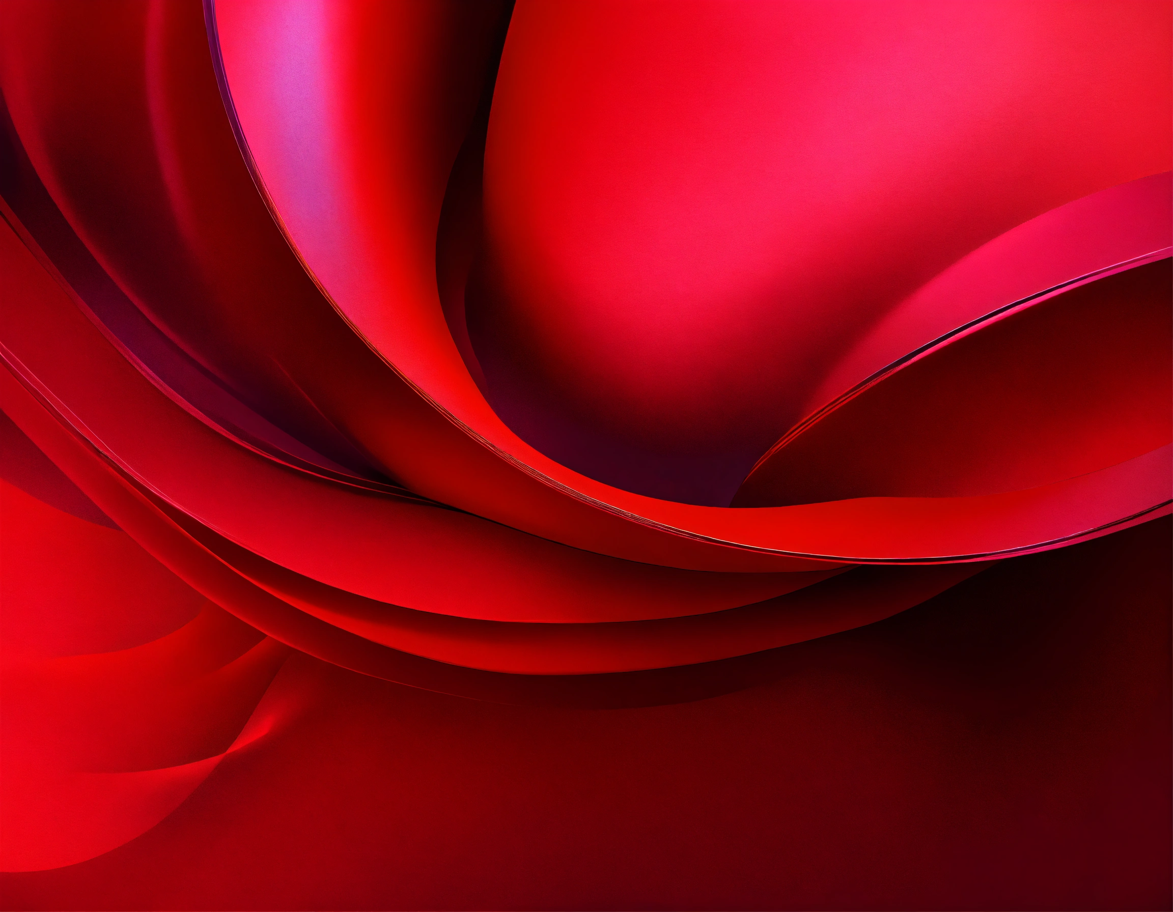 Lexica - Abstract HD background, red, 4k, minimal, smooth