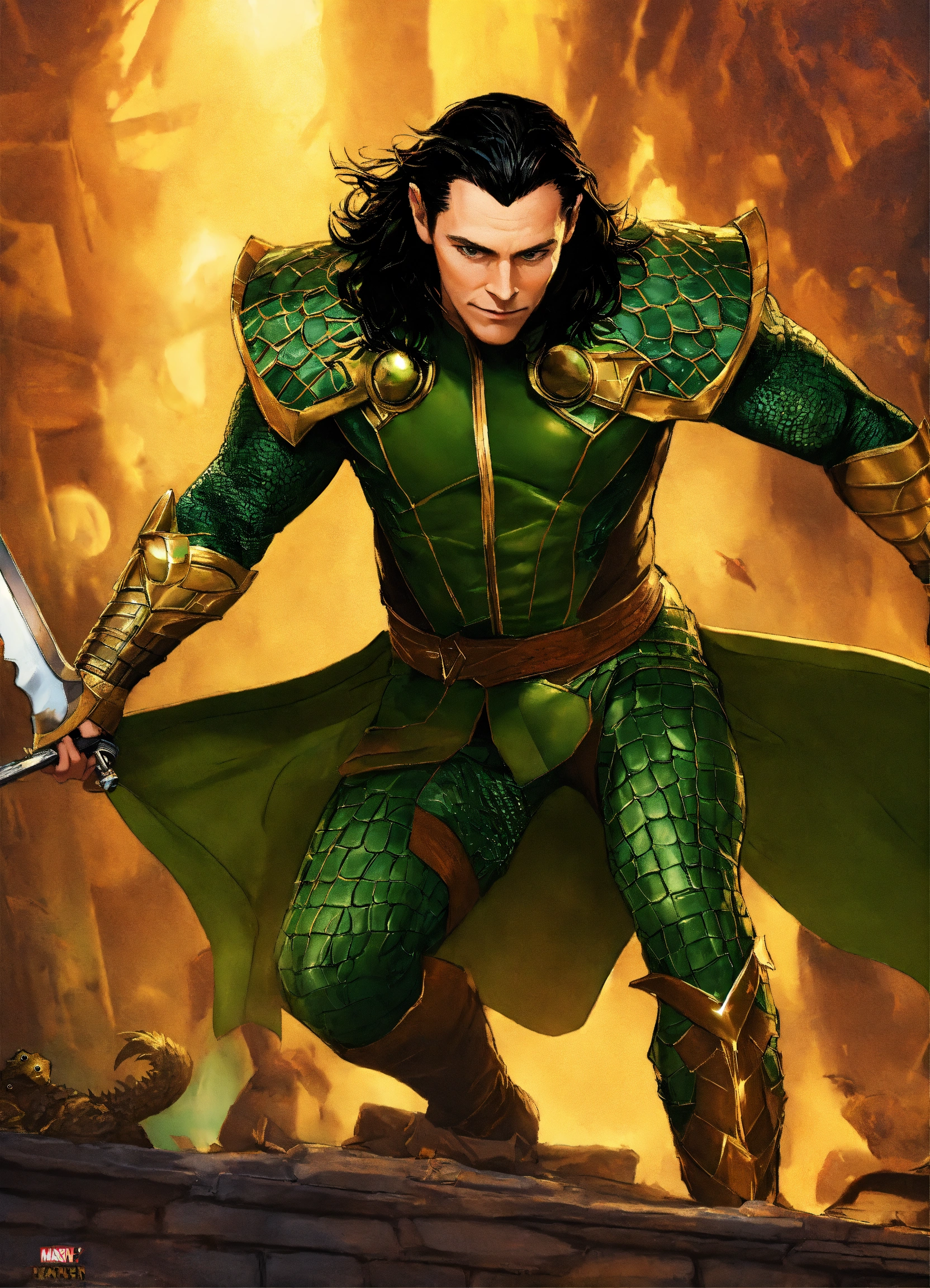 Lexica - Marvel alligator loki loki tv show in action without words or ...