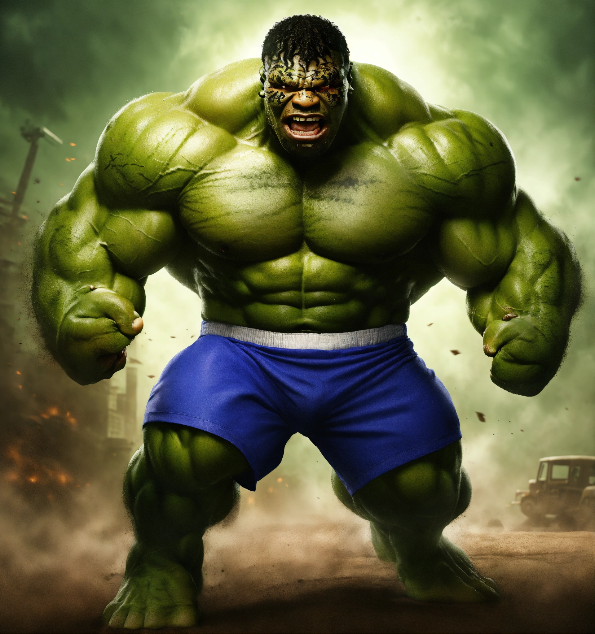 Lexica - Mike tyson hulk, 8k