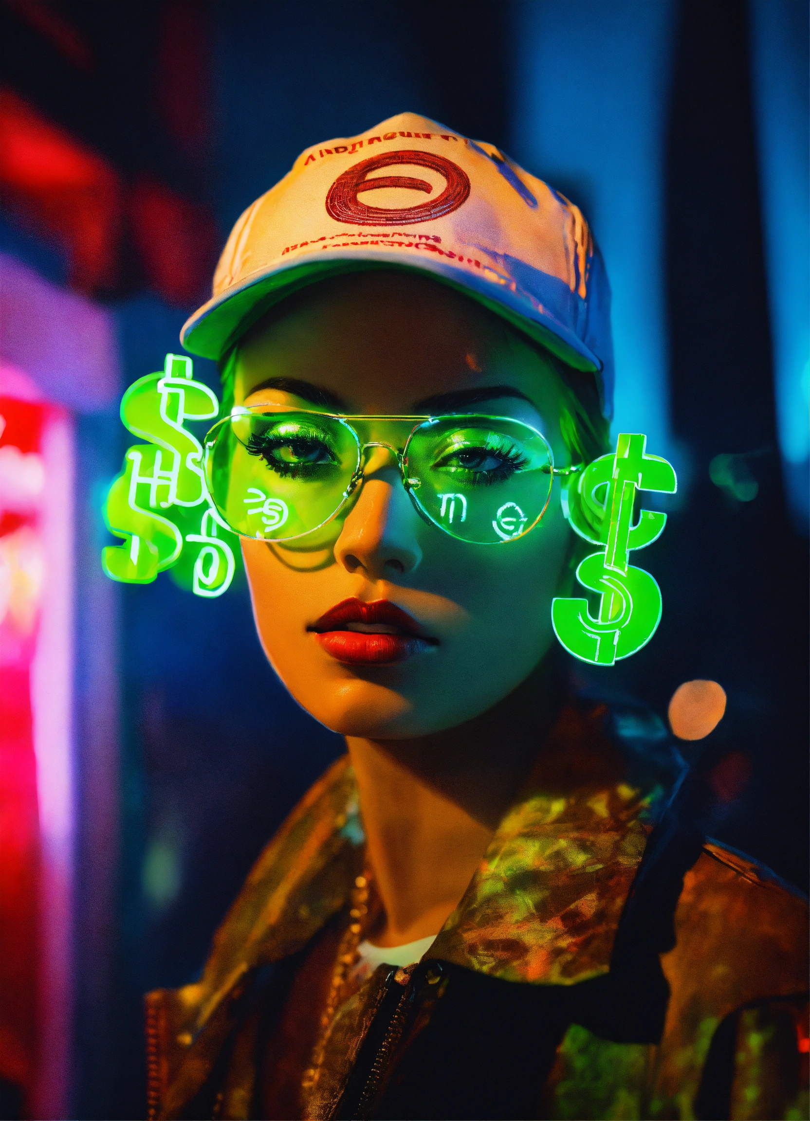 Lexica - Superrealist style, urban pop art street style, Money currency ...