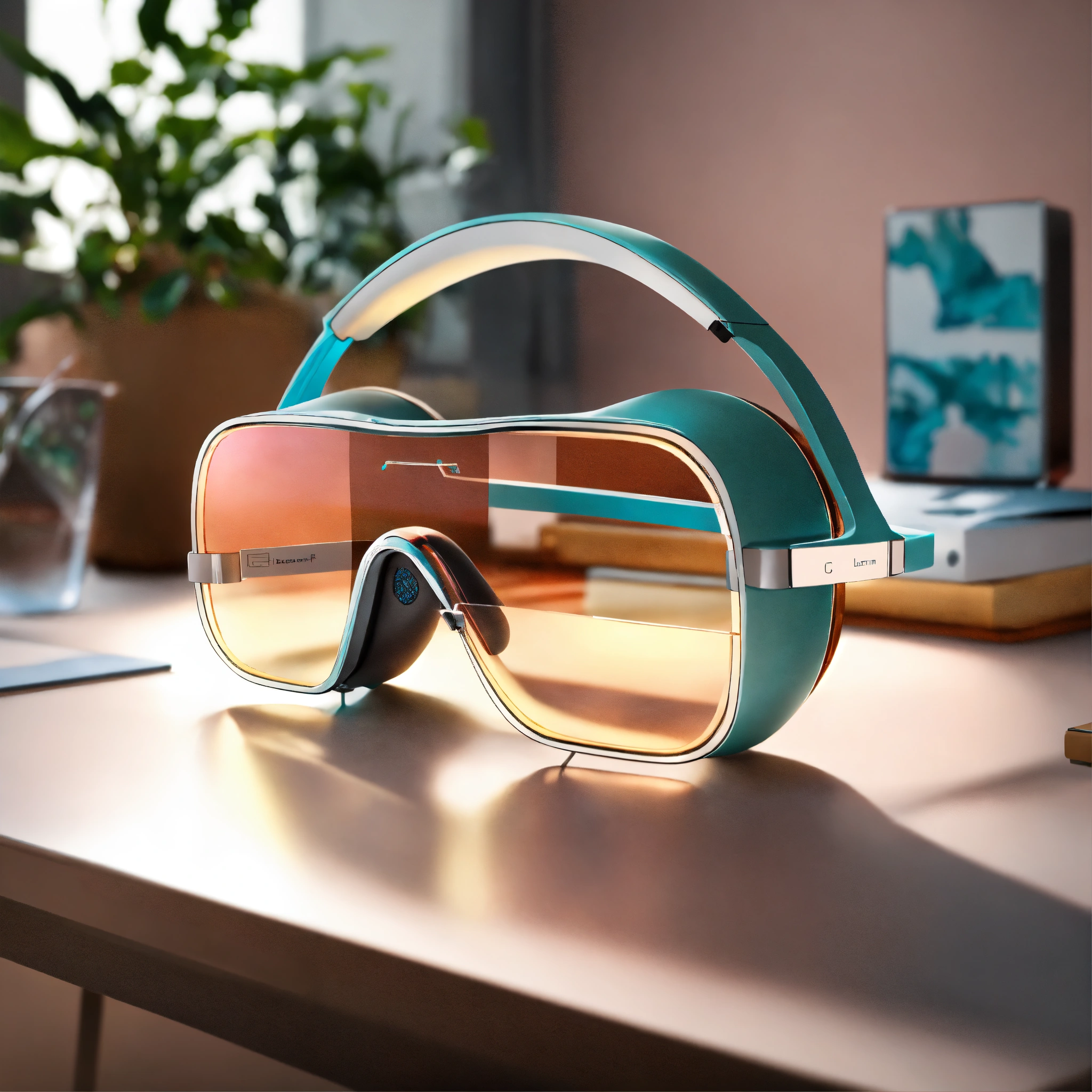 Lexica - A stunning, minimalist, thin, pastel translucent glass AR ...