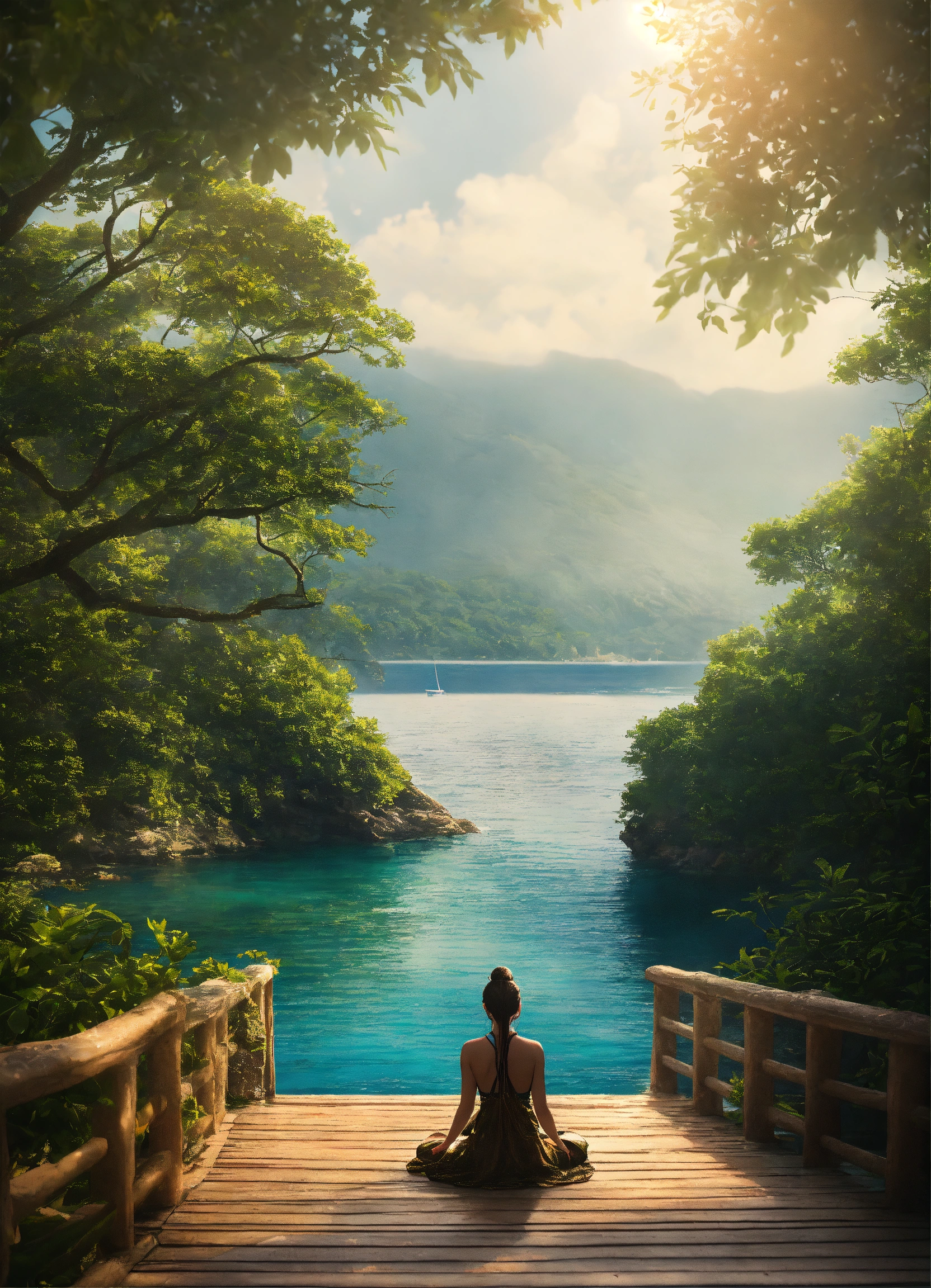 Lexica - Ultra realistic image of A peaceful and serene scene that ...