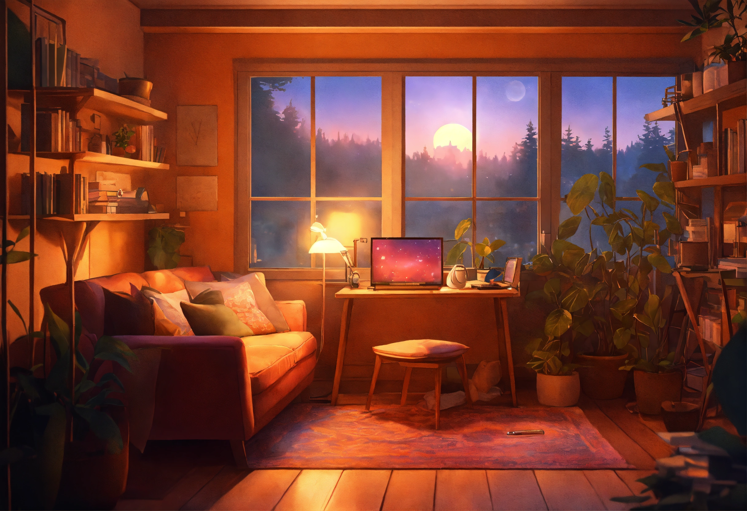 Lexica - Generate an inviting and cozy room setting that is perfect for ...