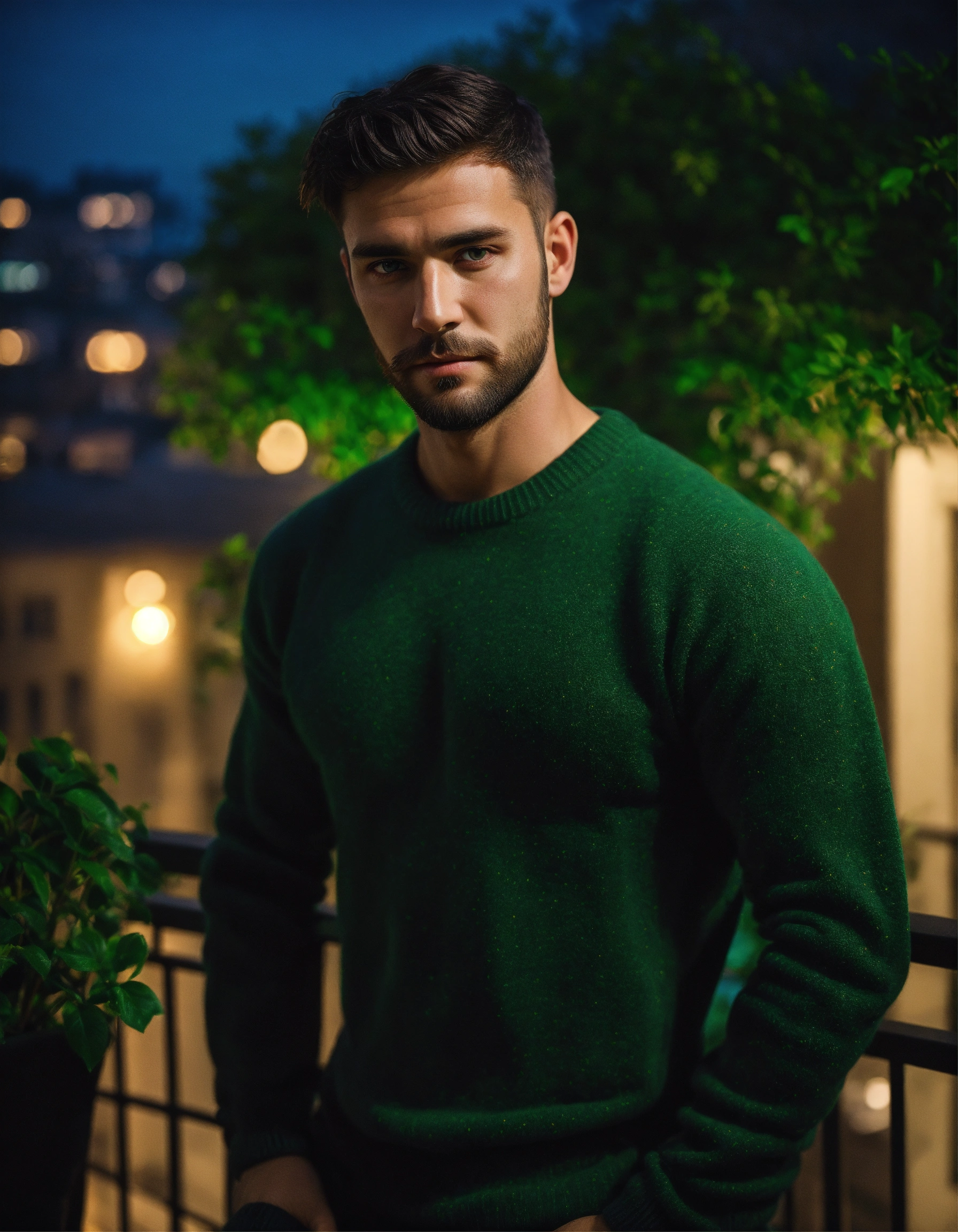 Lexica - A handsome broad-shouldered brutal man with short dark hair ...