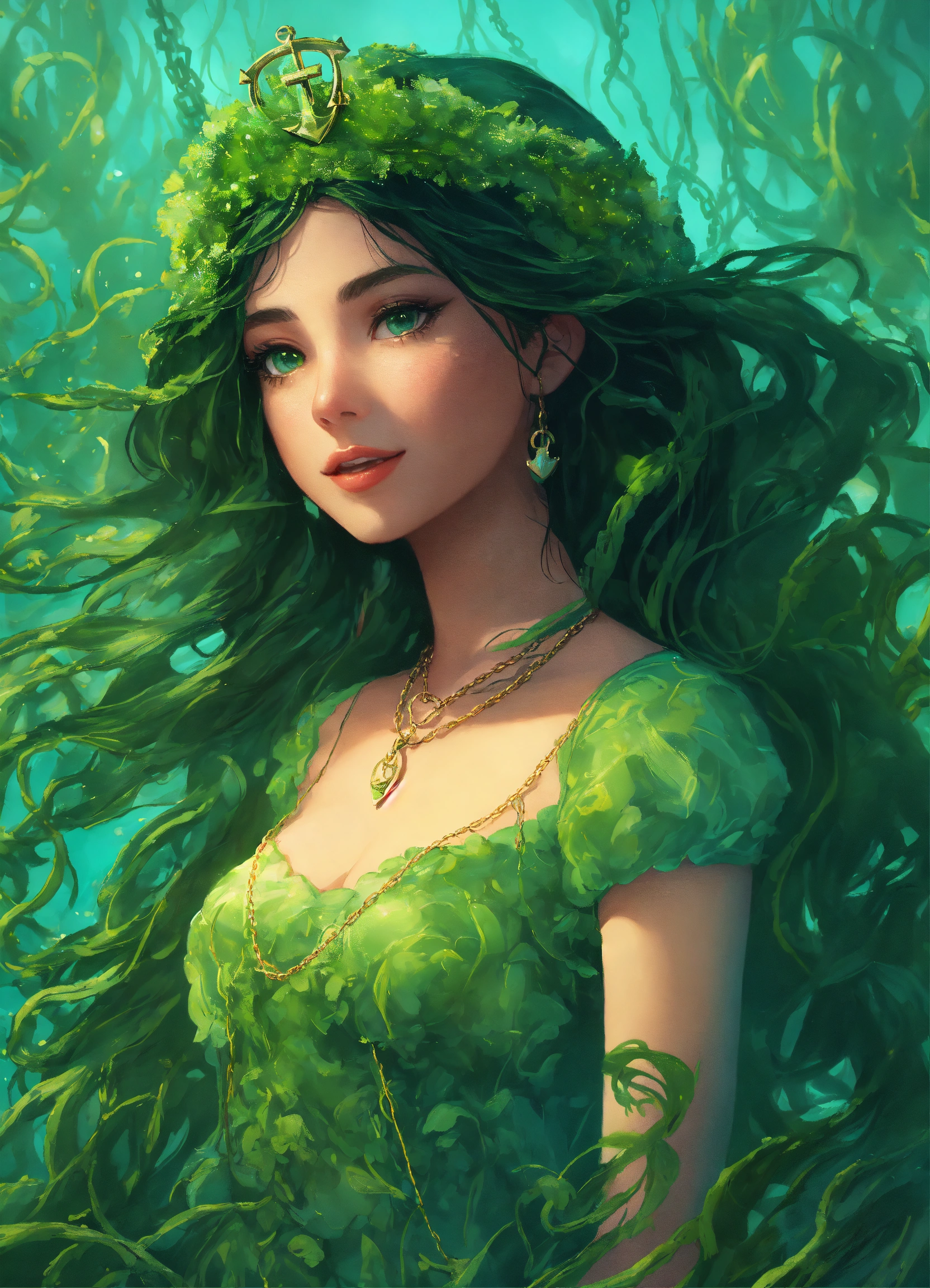 Lexica - *surreal*portrait of happy disney princess covered in light ...