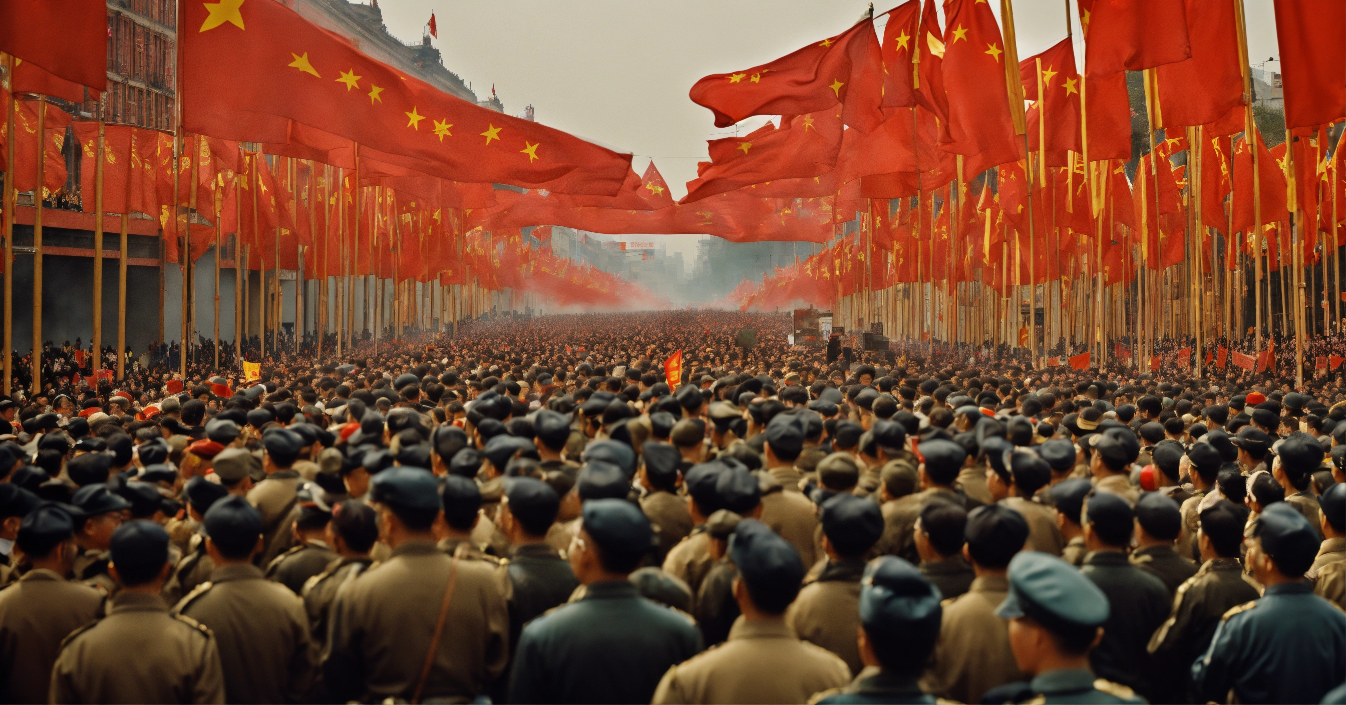 Lexica - Ultrarealistic contemporary photo, Chinese Cultural Revolution ...