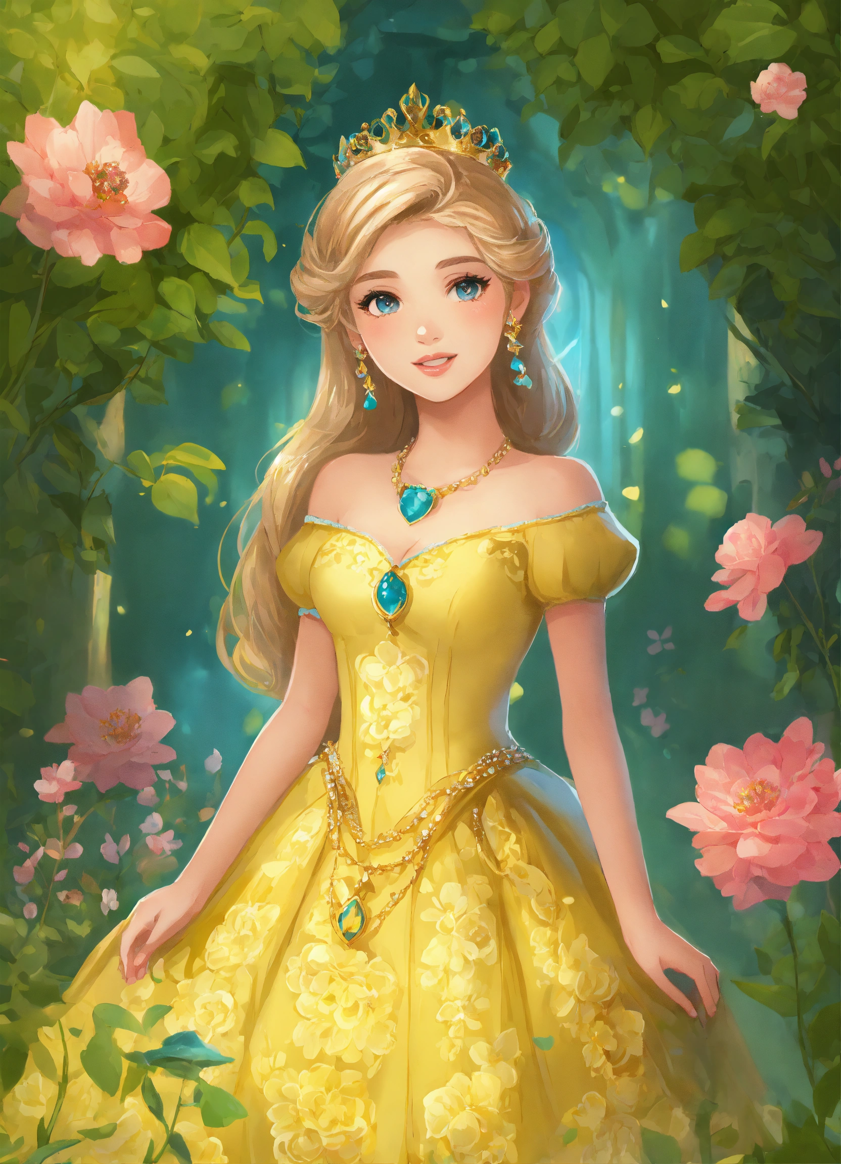 Lexica - Illustratation of beautiful princess girl